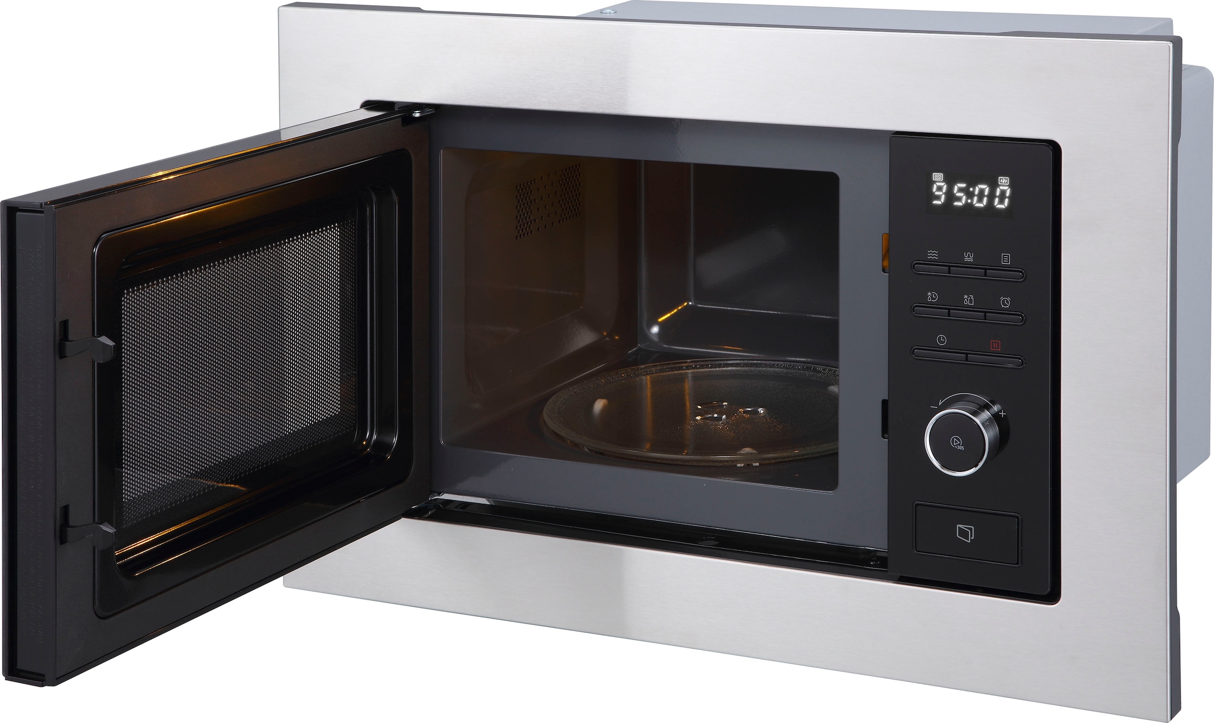 Hanseatic Einbau-Mikrowelle »AG820B3AT-P0CE40«, Grill-Mikrowelle