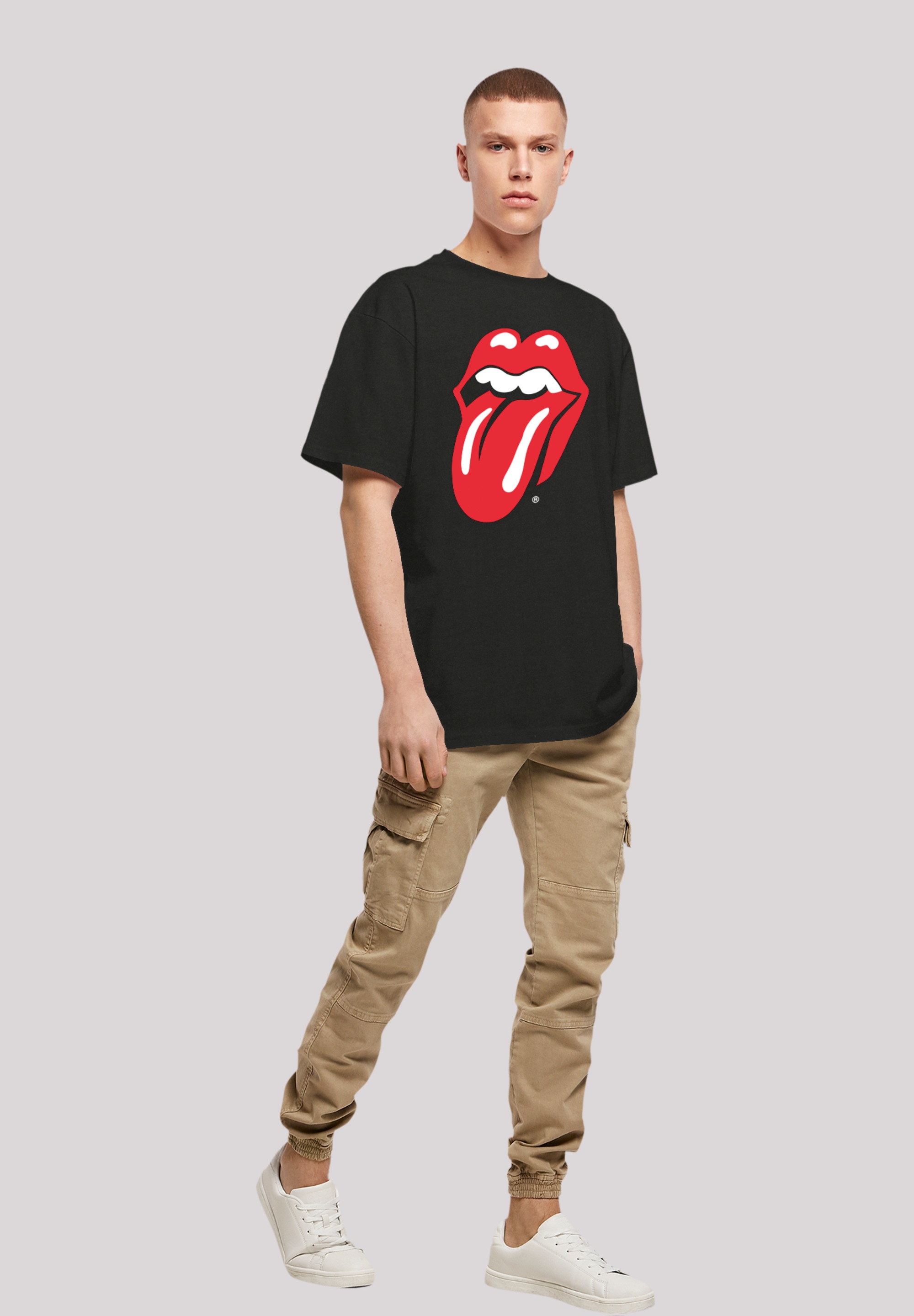 F4NT4STIC T-Shirt »The Zunge ▷ | Rot«, BAUR bestellen Rolling Stones Print