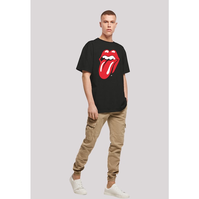 ▷ Print bestellen F4NT4STIC BAUR Stones Rot«, »The | Zunge Rolling T-Shirt