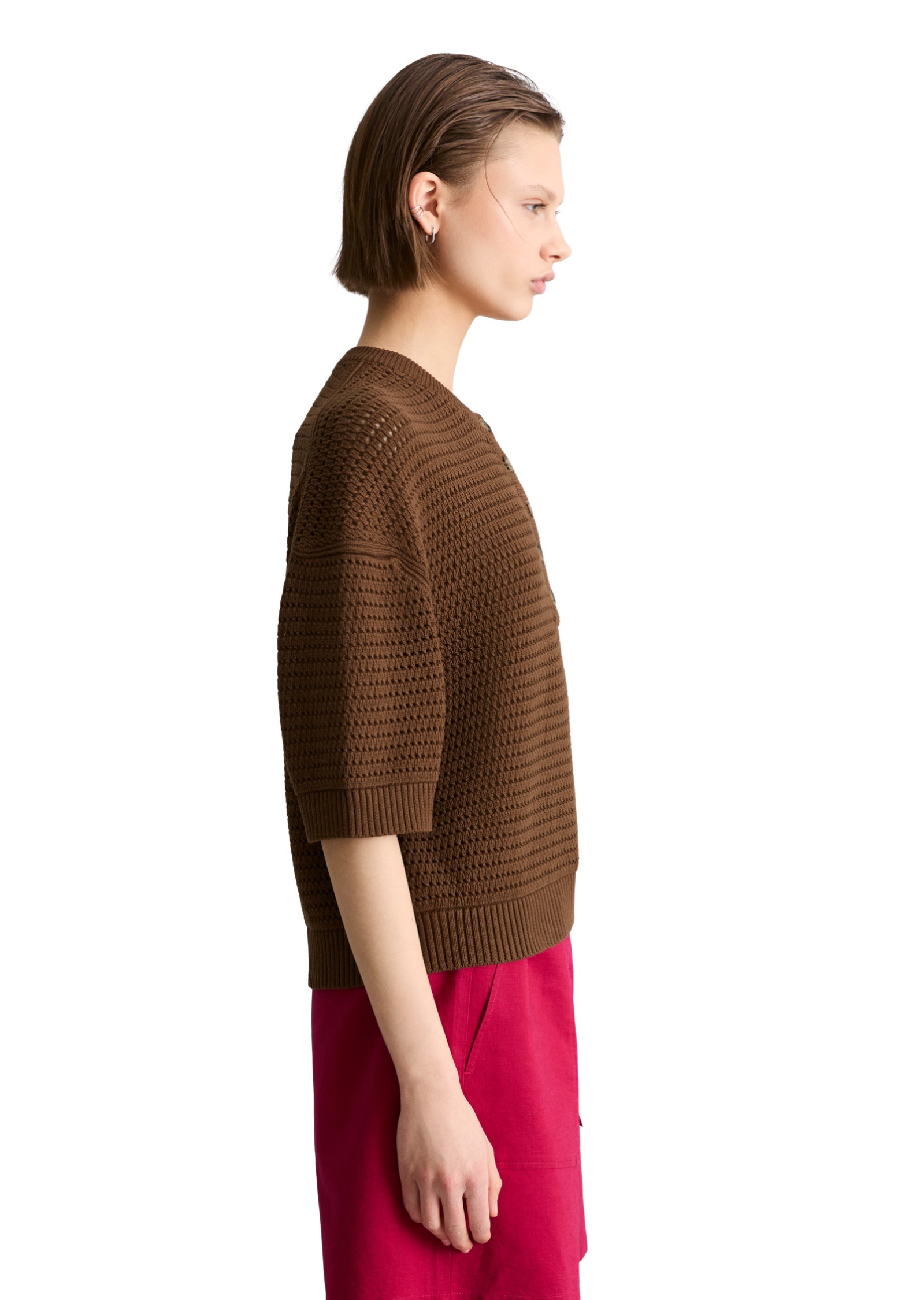 Marc O'Polo DENIM Strickpullover »aus Organic Cotton«