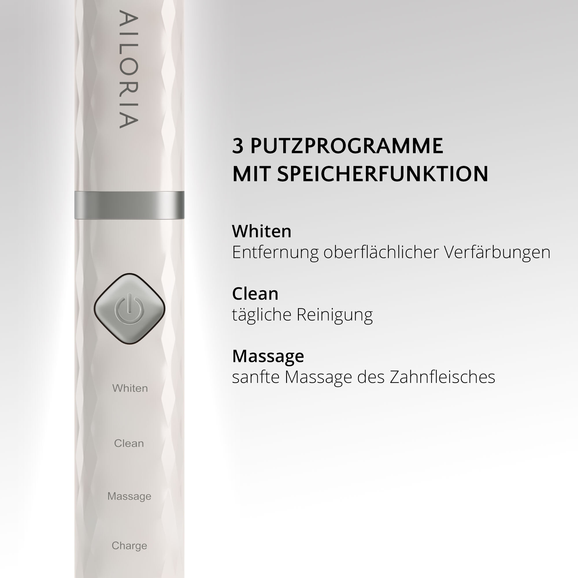 AILORIA Schallzahnbürste »USB-Schallzahnbürste FLASH TRAVEL«