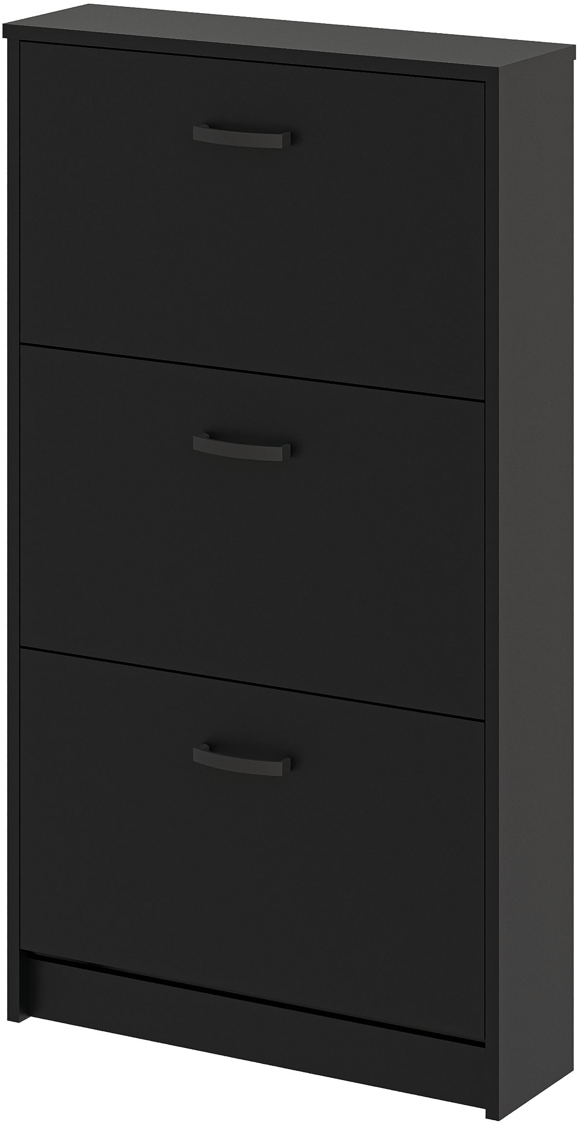 FMD Schuhschrank "Step 3", Breite 58,5 cm, Tief 17 cm, mit 3 Klappen, Schuh günstig online kaufen