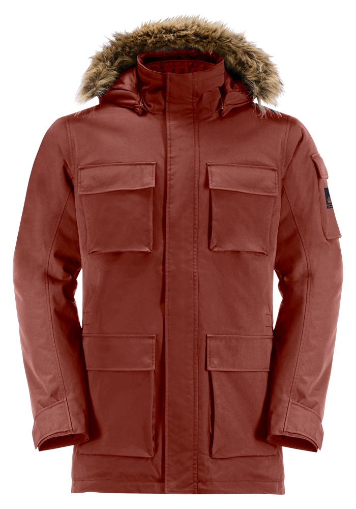 Jack Wolfskin Parka »GLACIER CANYON PARKA«, mit Kapuze