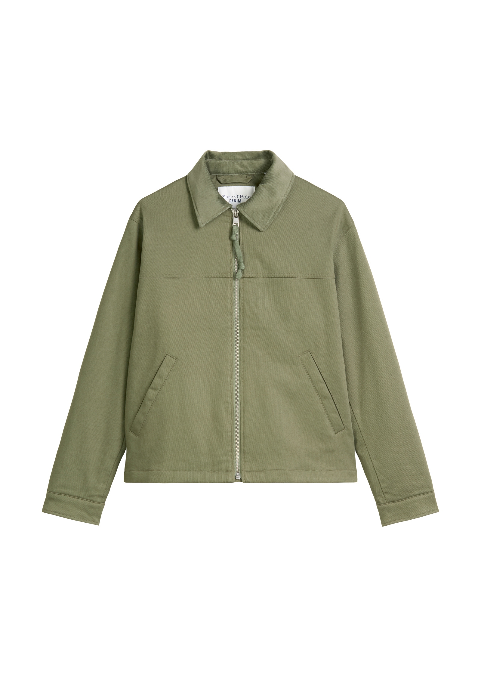 Marc O'Polo DENIM Outdoorjacke »mit Cord-Kragen«, ohne Kapuze