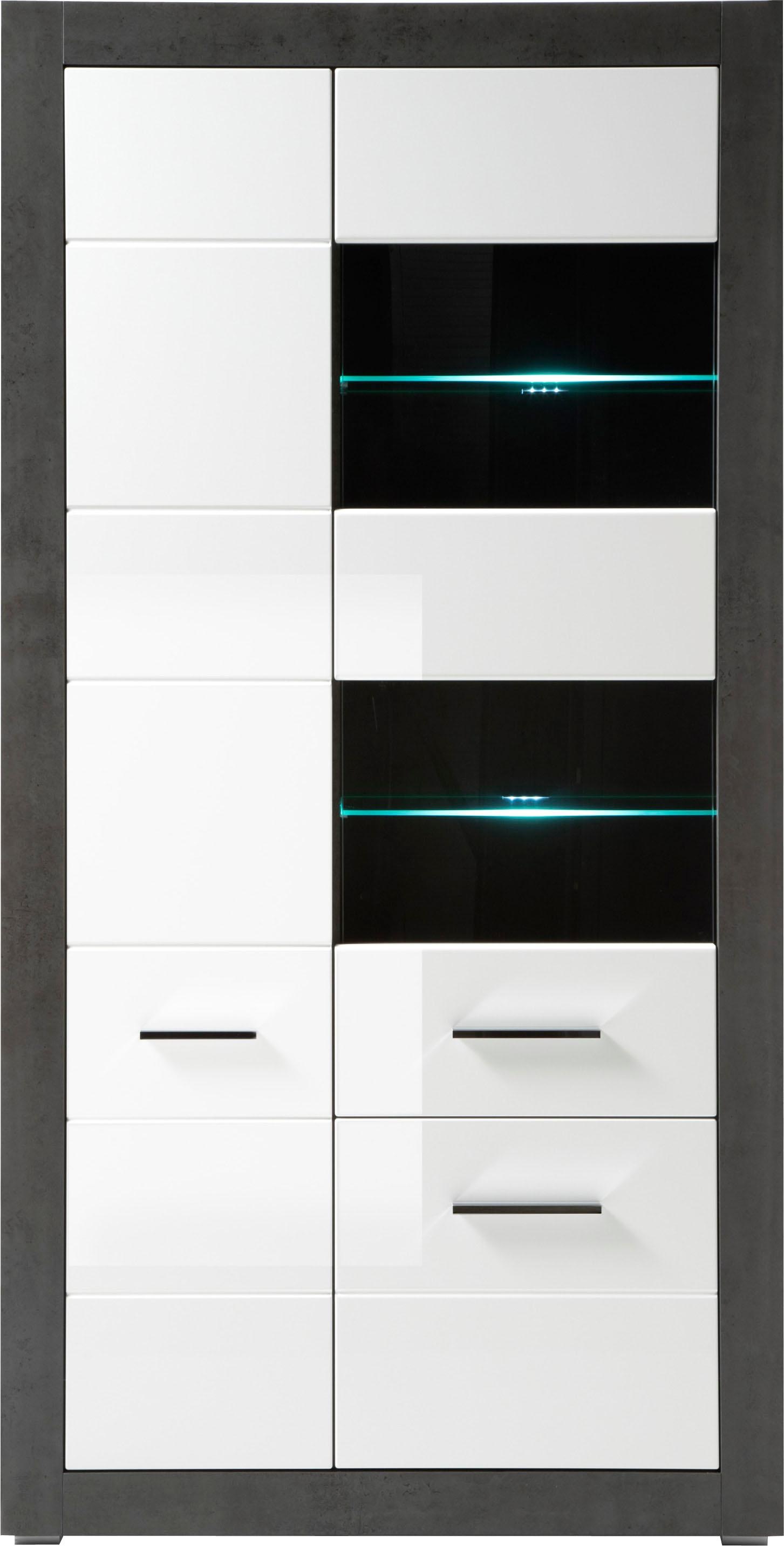 Home affaire Vitrine "Etero" Höhe 198 cm günstig online kaufen