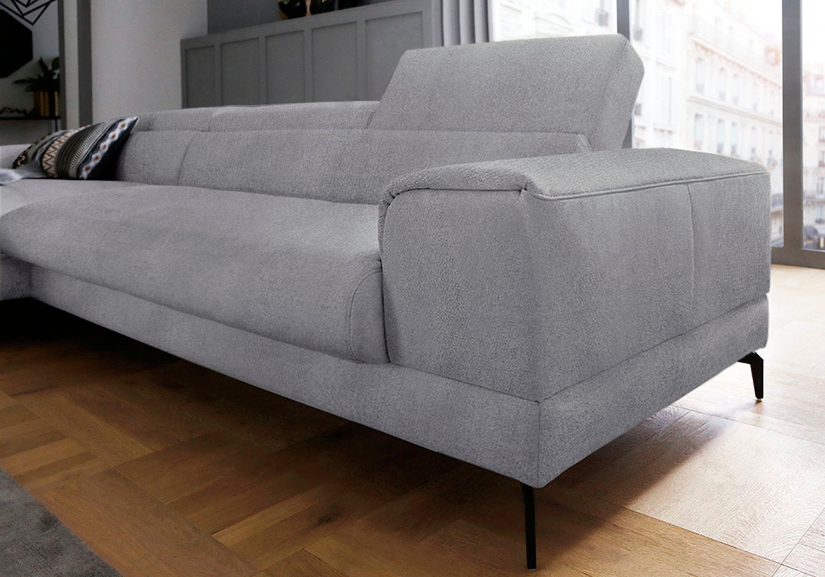 W.SCHILLIG Ecksofa "piedroo, Designsofa mit tollem Sitzkomfort, bequem, L-F günstig online kaufen