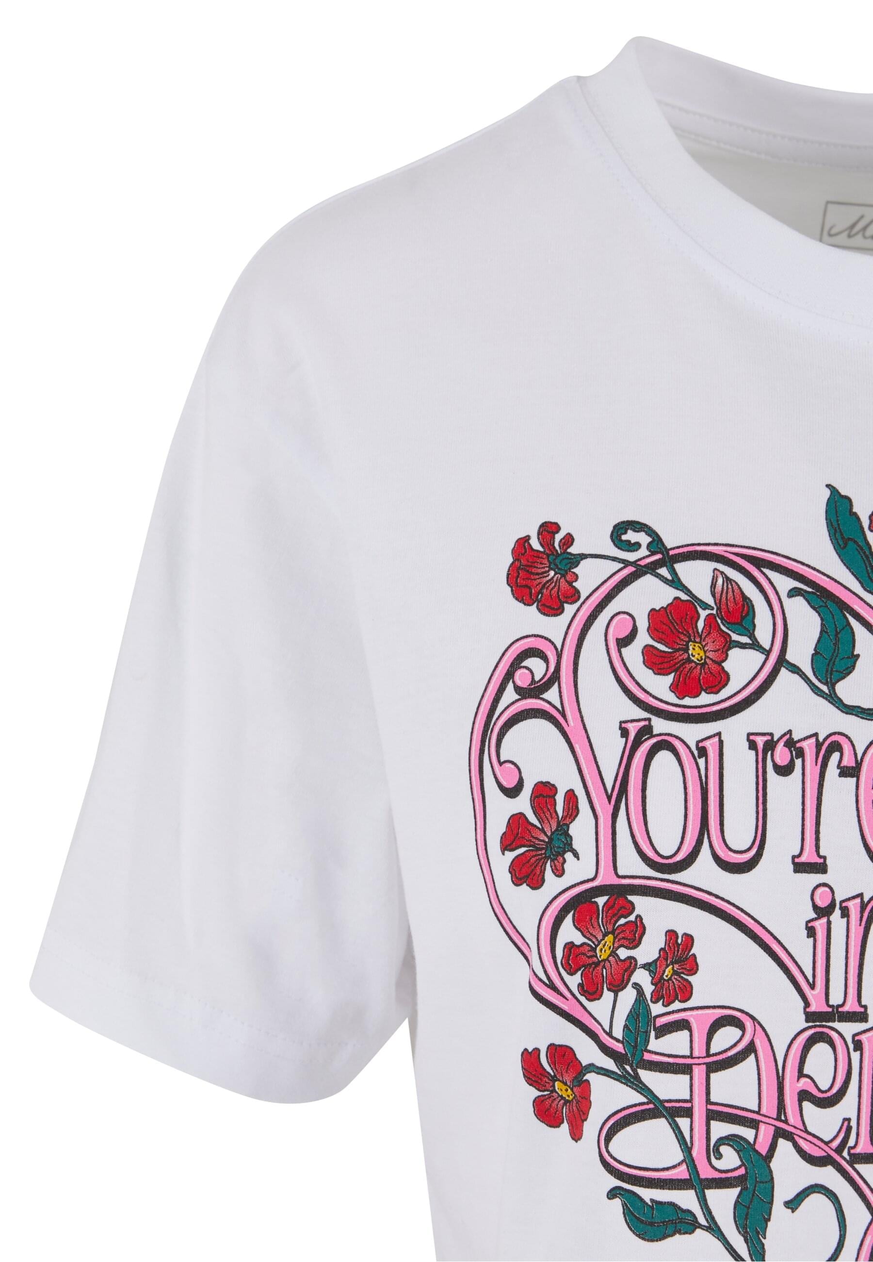 Miss Tee T-Shirt »Miss Tee Damen Hotter Delusion Ladies Short Overized Tee«, (1 tlg.)