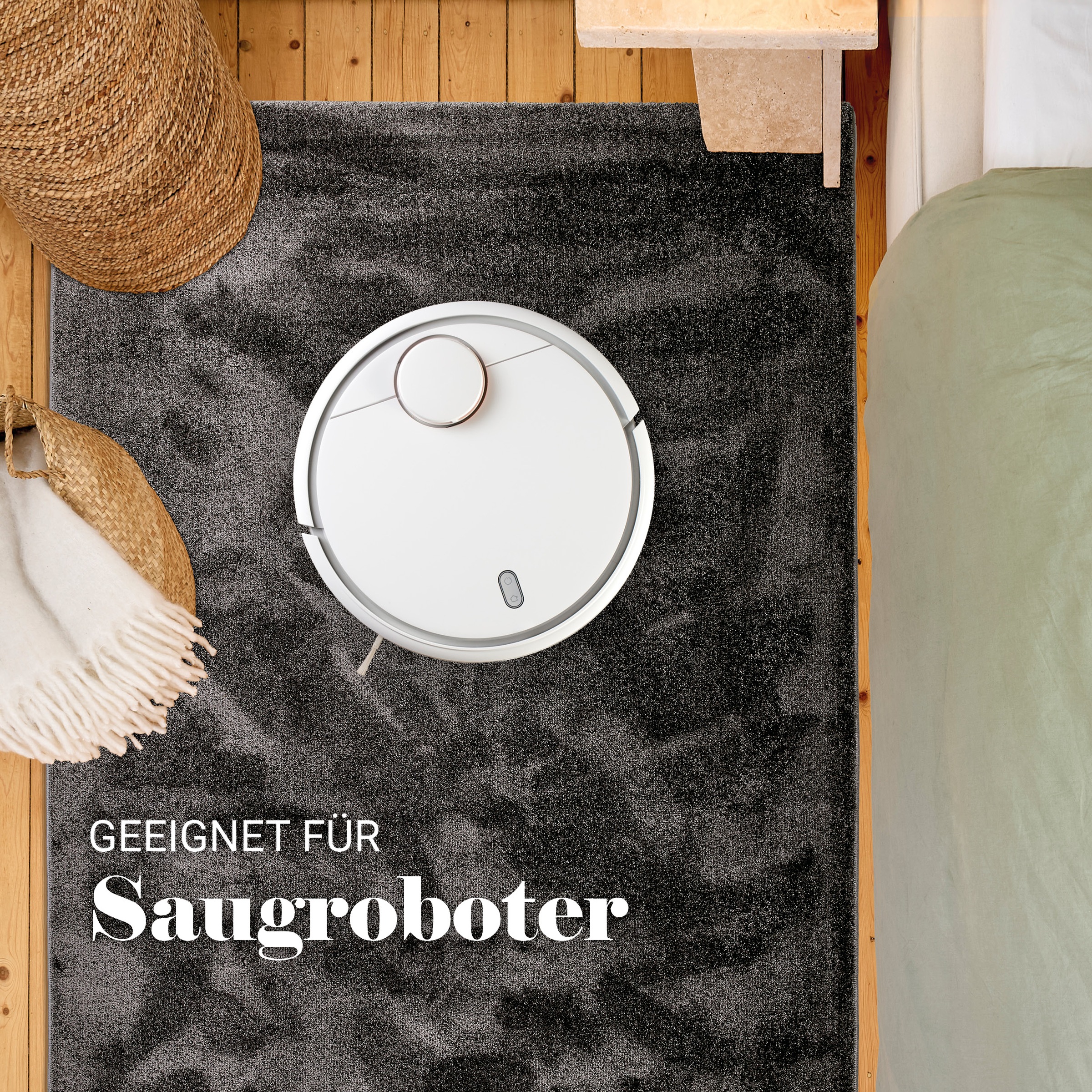 ASTRA Teppich »Sam 250«, rechteckig, 8 mm Höhe, weicher Kurzflor, Wohnzimmer, Schlafzimmer