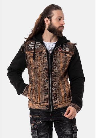 Cipo & Baxx Cipo & Baxx Jeansjacke »CJ287« in rock...