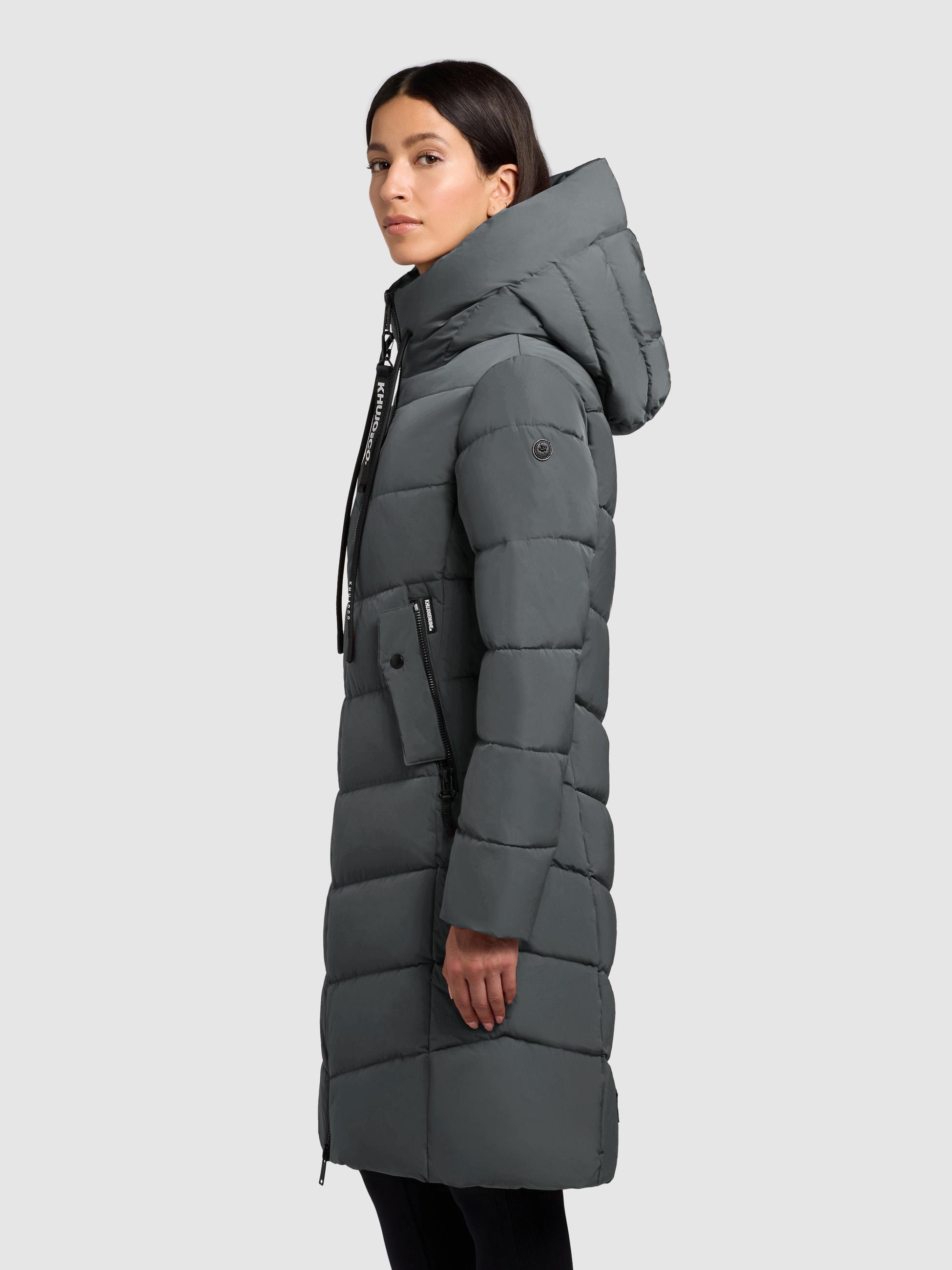 khujo Steppmantel "Mikia2-YM" Warmer Damen Wintermantel mit hohem Kragen un günstig online kaufen