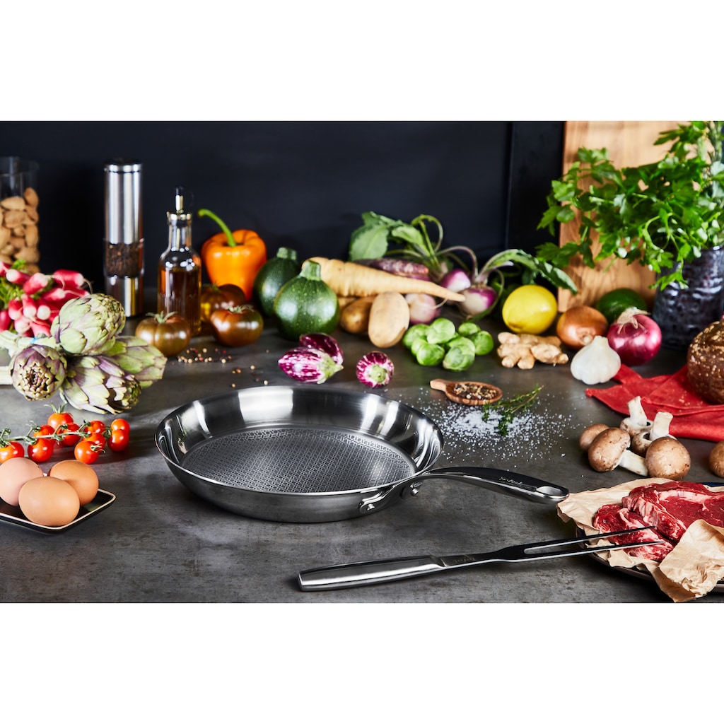 Tefal Wok »Eternal«, Edelstahl 18/10, (1 tlg.)