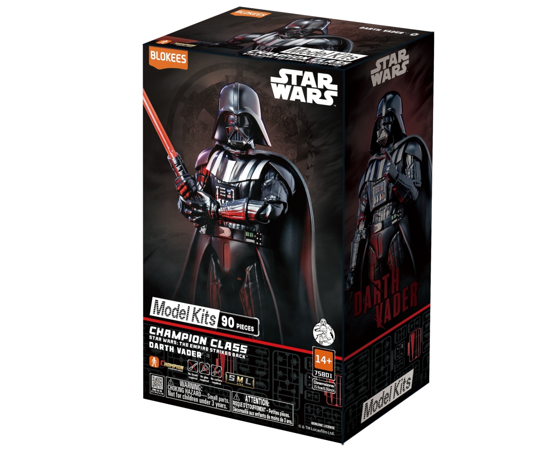 Dickie Toys Modellbausatz »Star Wars Darth Vader« 90 Stk. tlg.