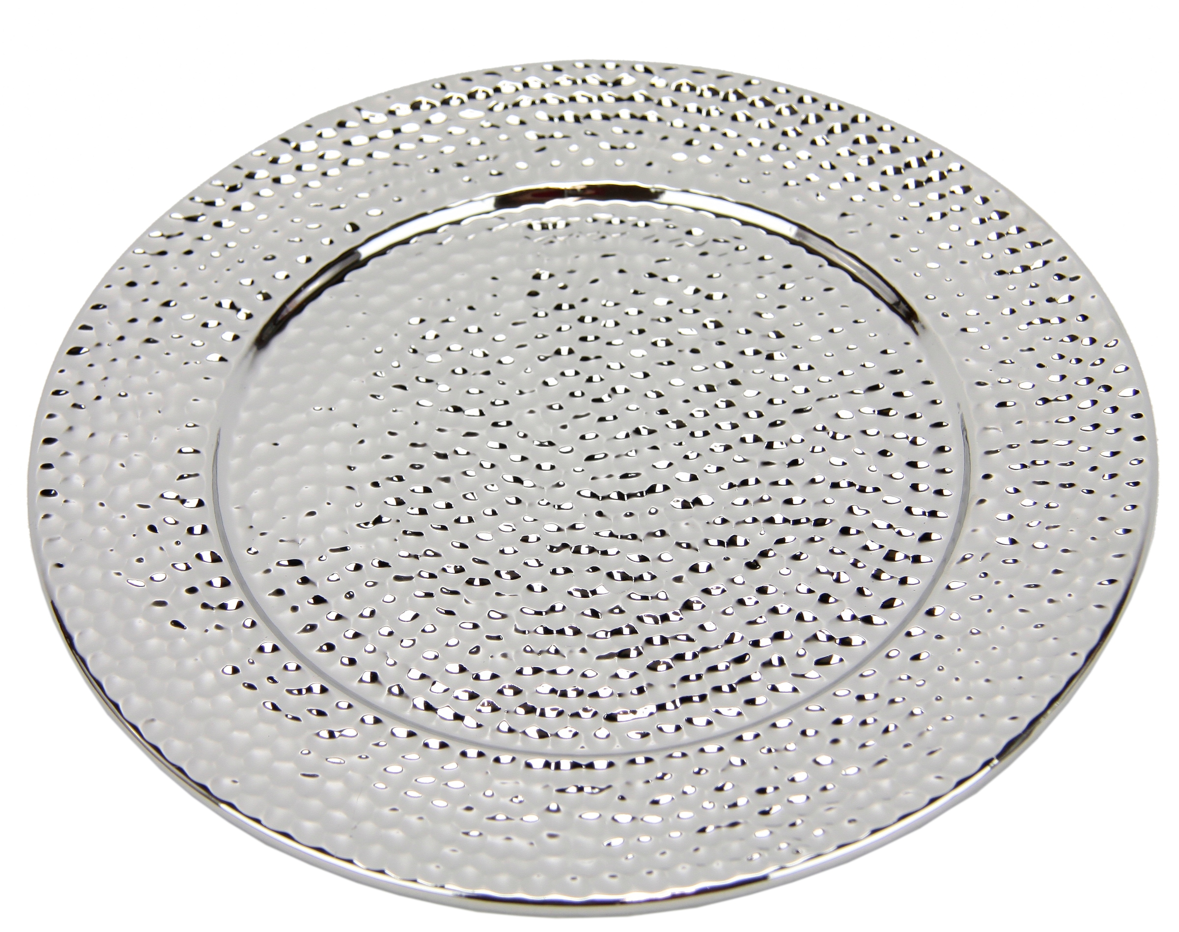 I.GE.A. Dekotablett "Keramik-Schale", (1 St.), Dekoschale silber Tablett We günstig online kaufen