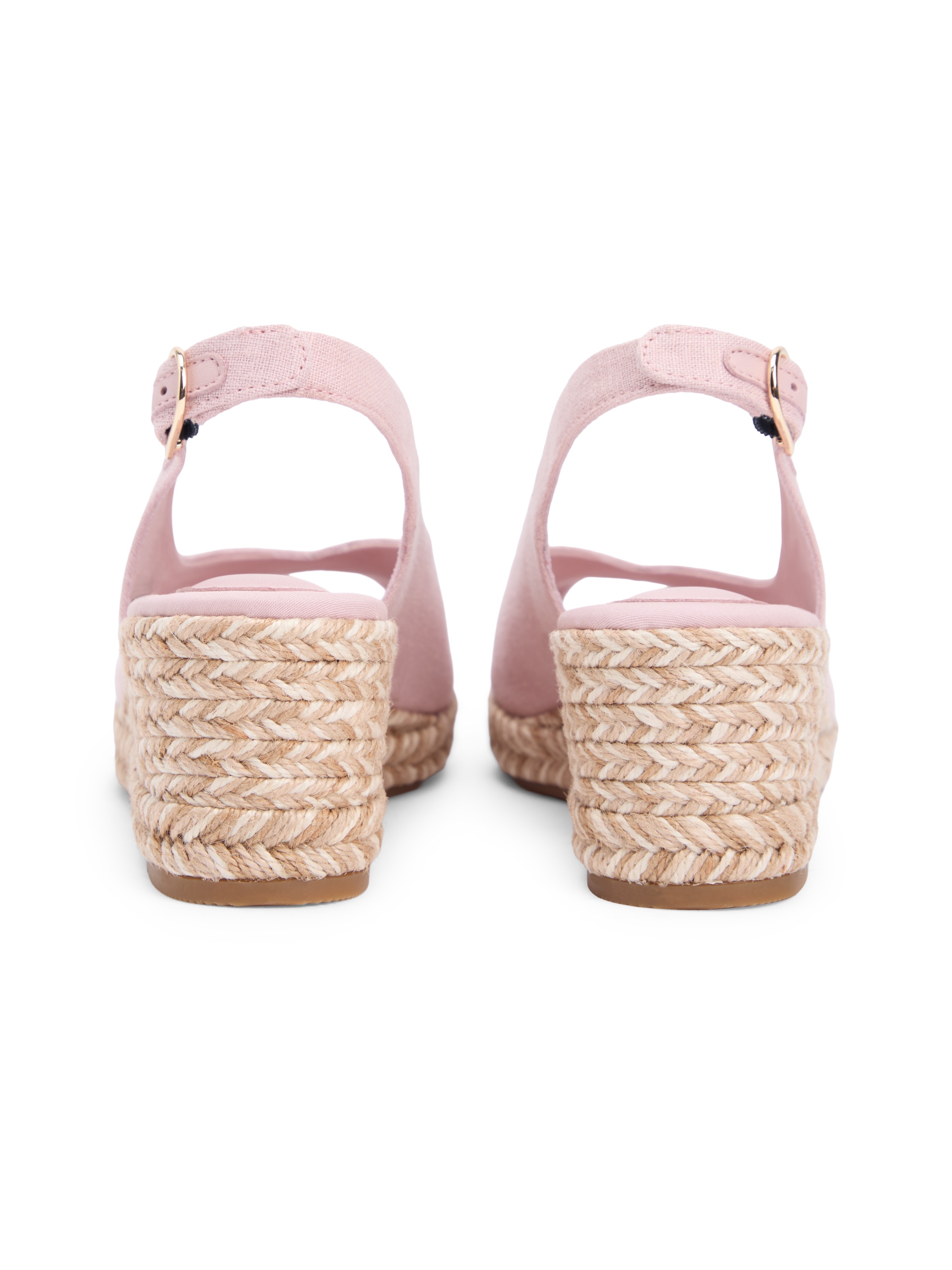 Tommy Hilfiger Keilsandalette »MID WEDGE ESPAD SLINGBACK SPECK«  Sommerschuh, Riemchensandale mit verstellbarem Riemchen