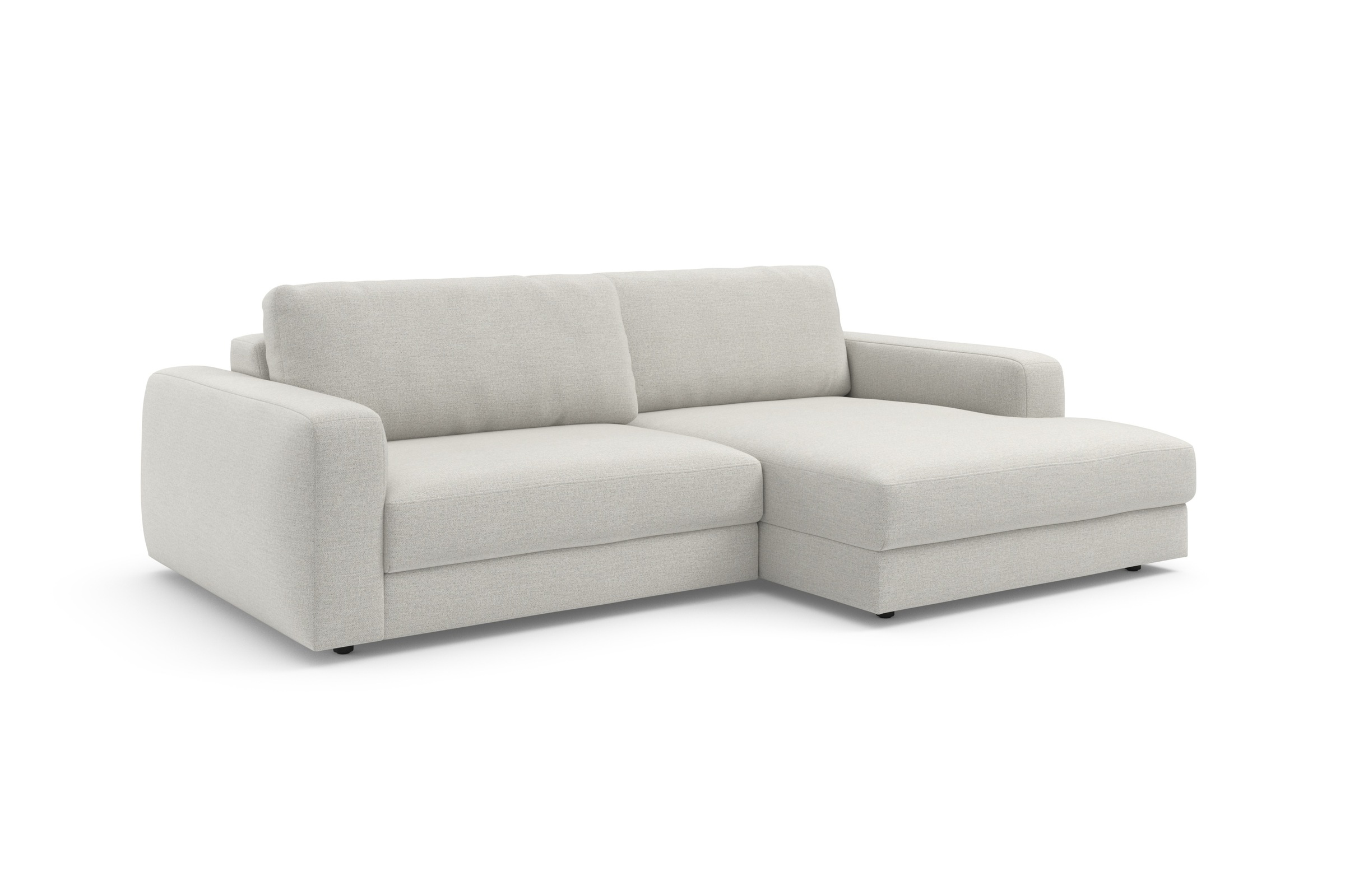 TRENDMANUFAKTUR Ecksofa »Bourbon, Designsofa mit tollem Sitzkomfort, L-Form,«, extra tiefe Sitzfläche, wahlweise mit Sitztiefenverstellung