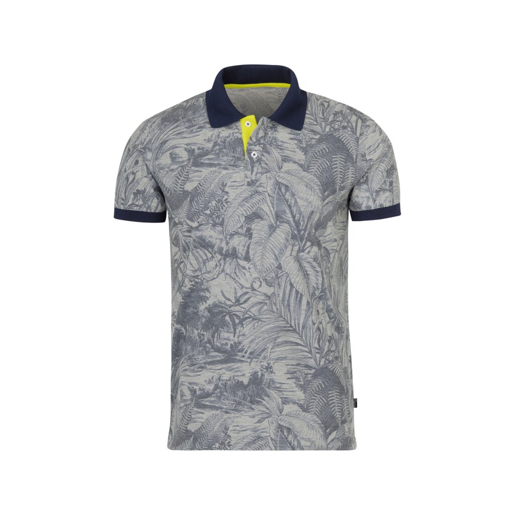 Trigema Poloshirt »TRIGEMA Poloshirt mit schickem floralem Muster«