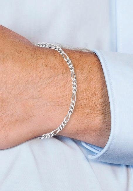 Silberarmband AMOR "9048311", silber (silberfarben), Armbänder, Damen, 19cm, Silber 925 (Sterlingsilber), Silberarmband, Made in Germany 6