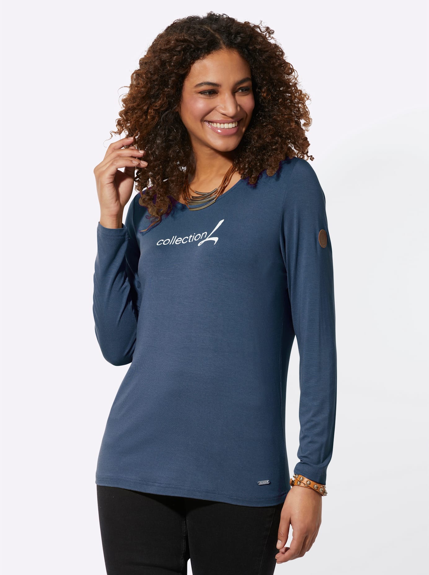 Inspirationen Langarmshirt "Langarm-Shirt", (1 tlg.) günstig online kaufen