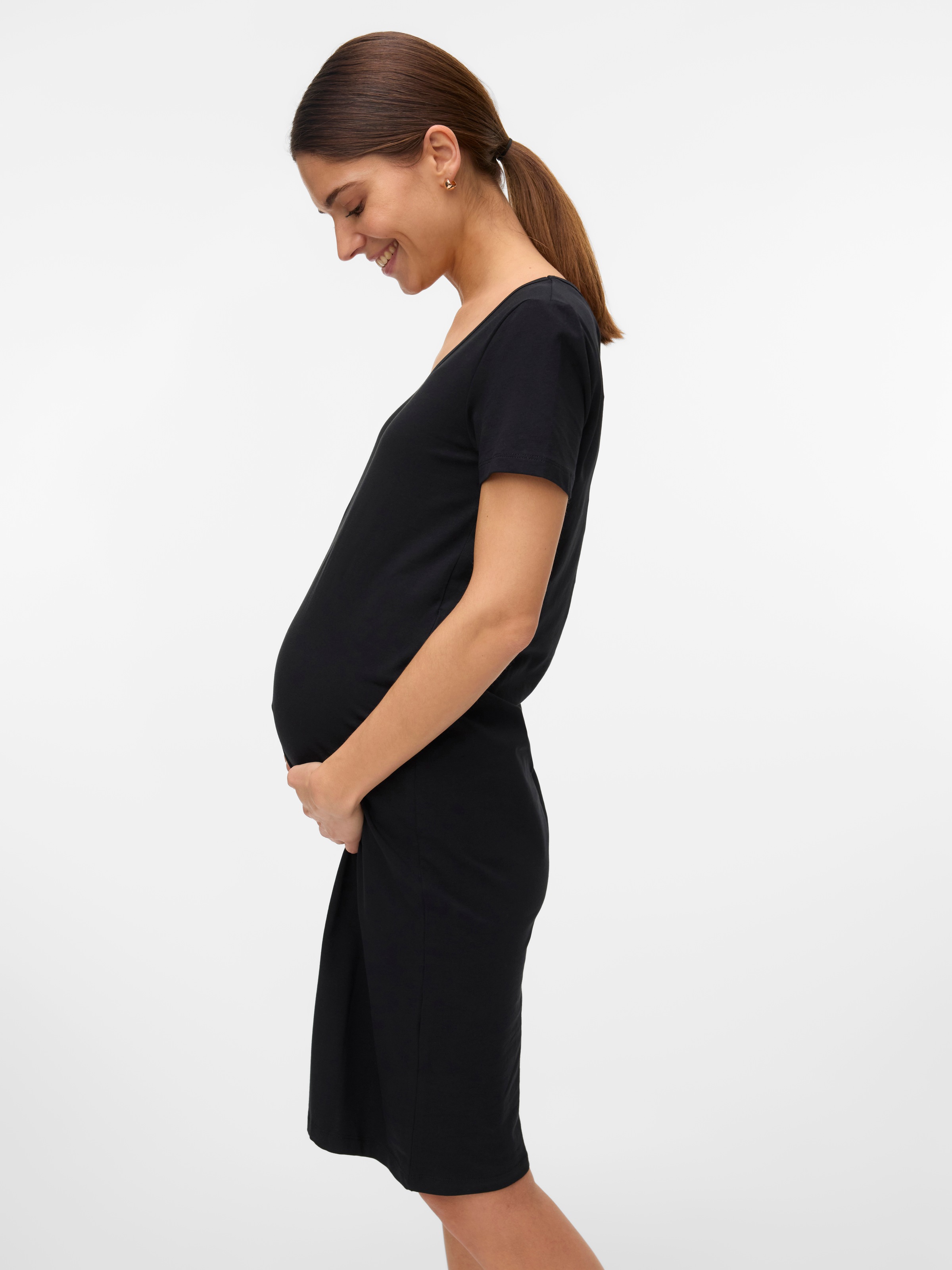 Thumbnail - Mamalicious Minikleid "MLKERRIE SS JRS ABK DRESS NOOS" Sommerkleid