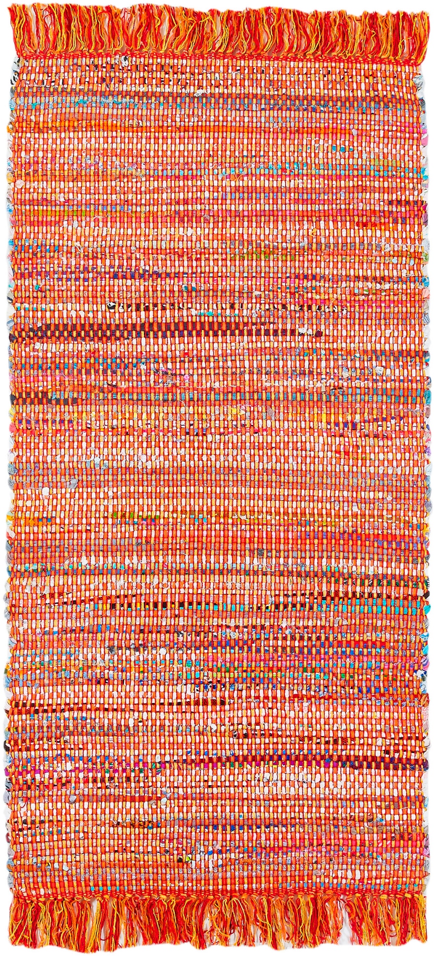 Andiamo Teppich "Frida" rechteckig 8 mm Höhe Handweb Teppich, Fleckerl, rei günstig online kaufen