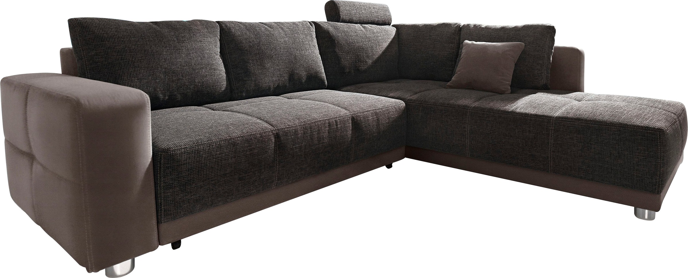 Jockenhöfer Gruppe Ecksofa "Orlando L-Form" mit Bettfunktion, Bettkasten un günstig online kaufen