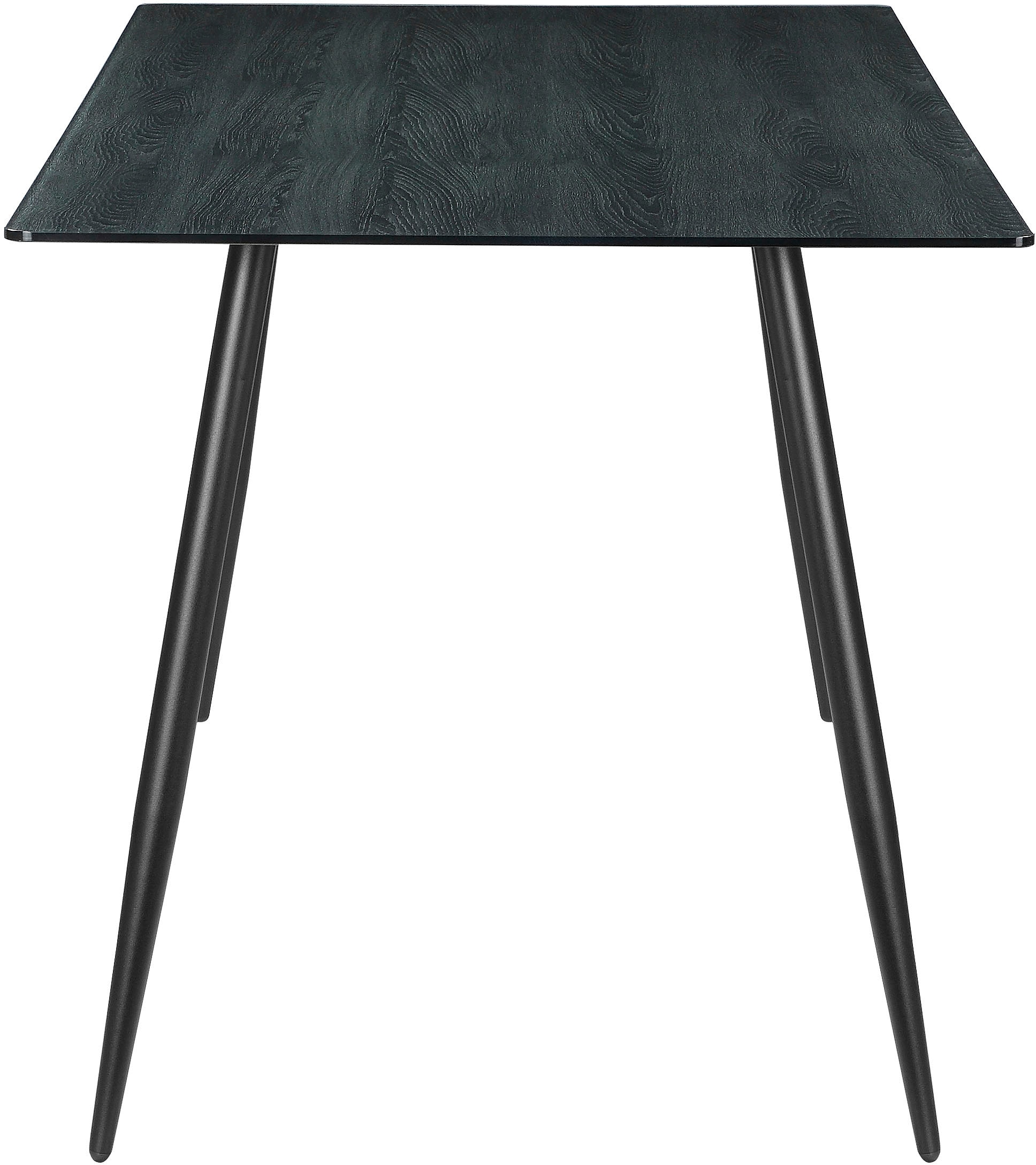 Home affaire Esstisch »Turah, TOPSELLER!«, (Tisch, Esstisch), mit Glasplatte in Holzoptik, zeitloses Design, pflegeleicht