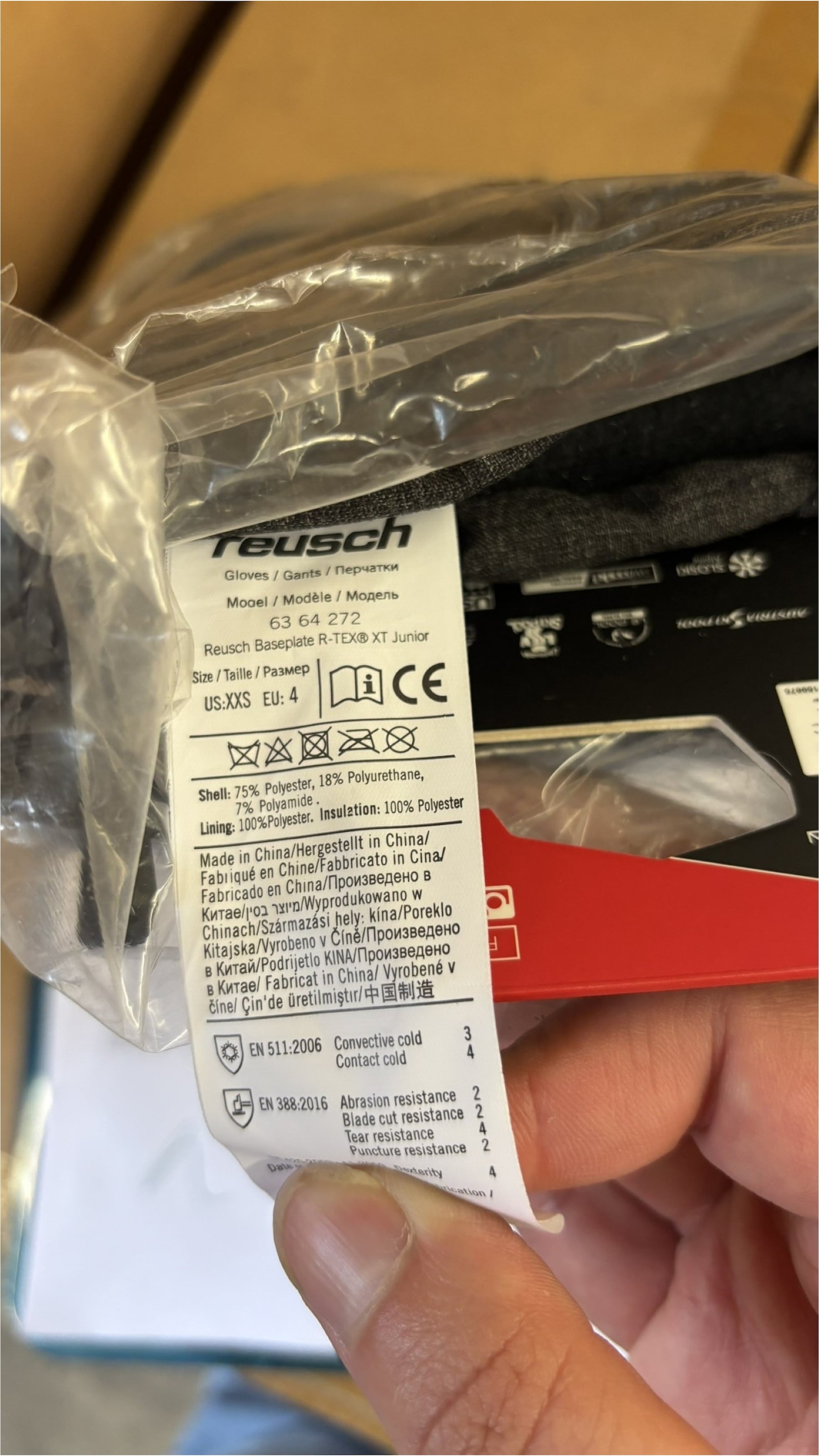 Reusch Skihandschuhe »Baseplate R-TEX® XT Junior« warm, wasserdicht und atmungsaktiv