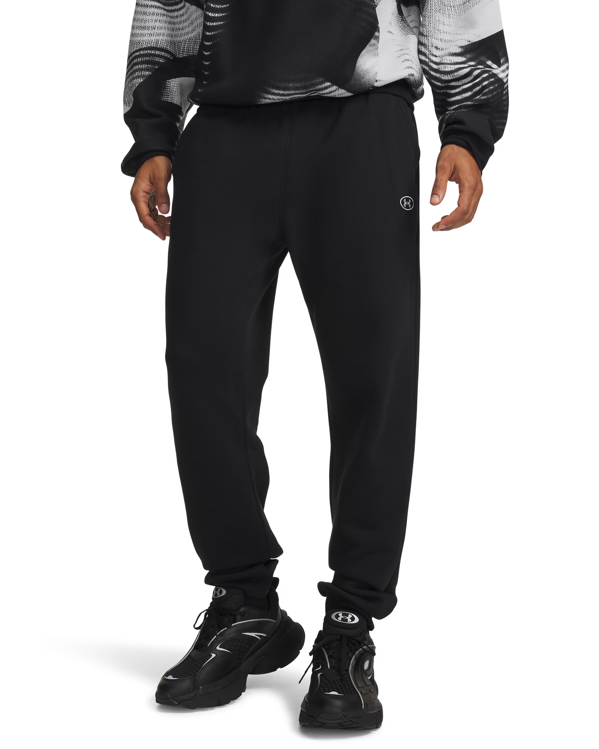 Under Armour Jogginghose "UA RIVAL FLC JOGGER" sportlicher Stil, aus Baumwolle und Polyester, bequeme Passform