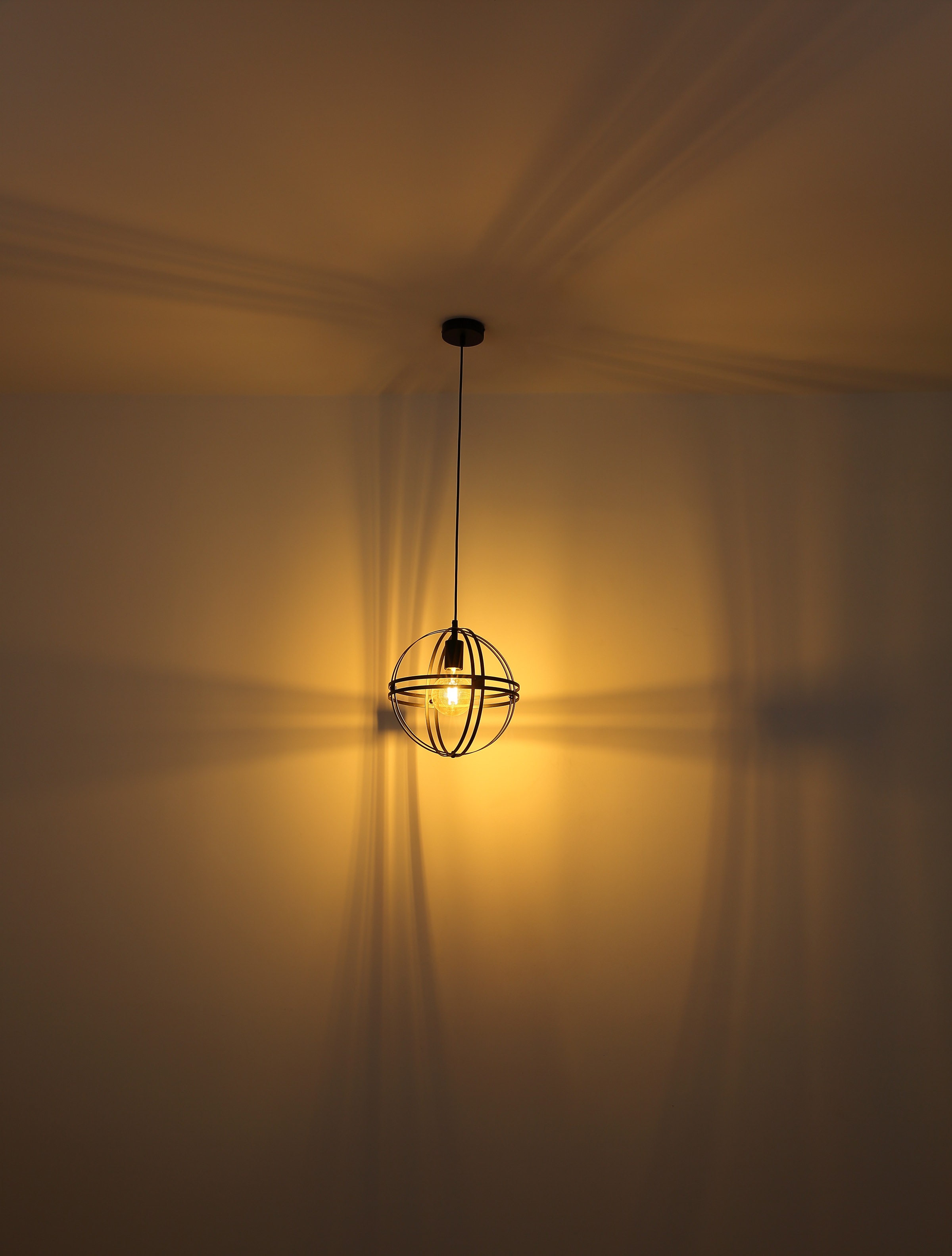 GLOBO LIGHTING Hängeleuchte »TAMARA«, Leuchtmittel E27 | ohne Leuchtmittel, Hängelampe/Pendelleuchte/Esszimmer/Wohnzimmer/Esstisch