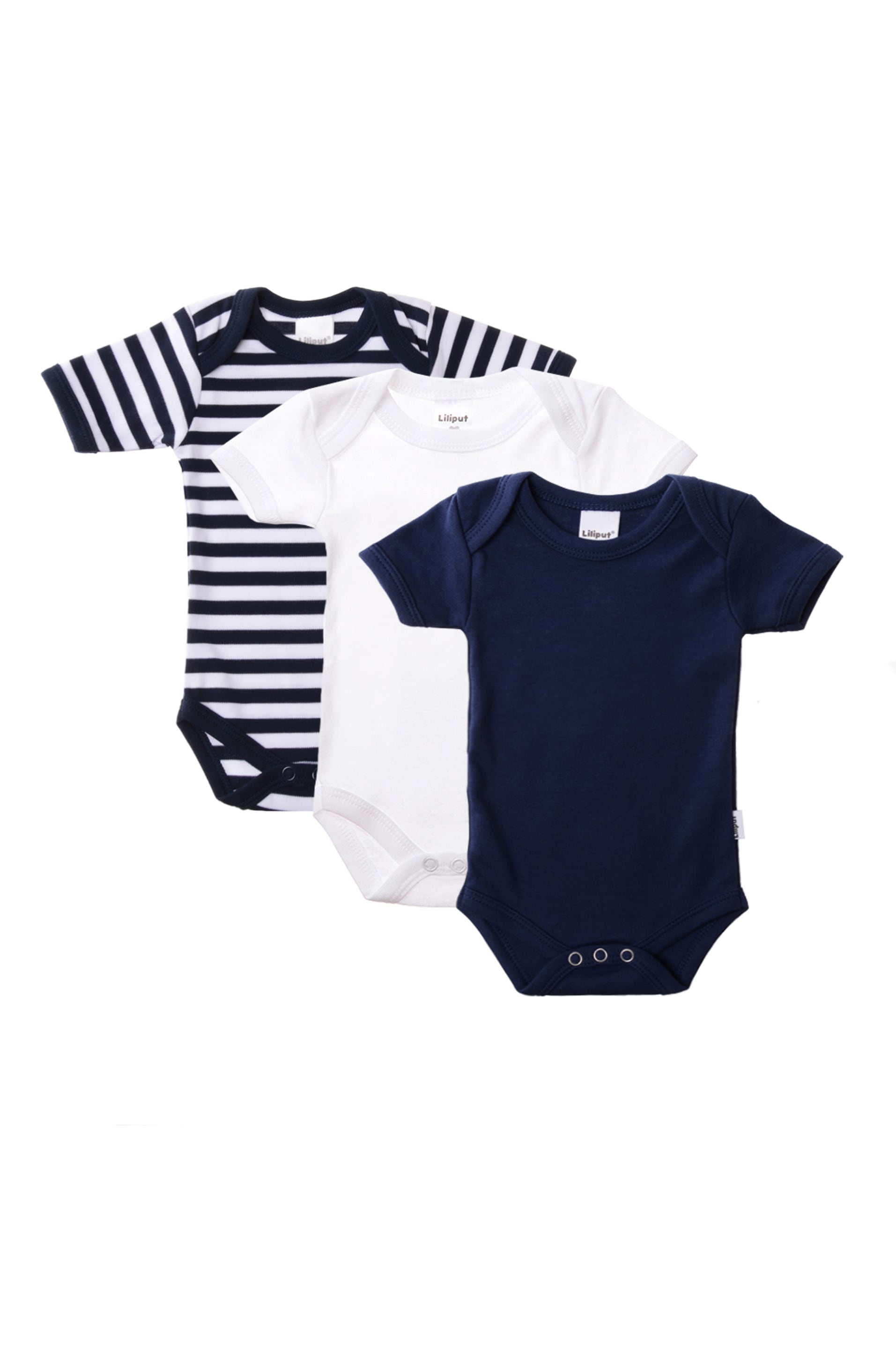 Liliput Body 3 Stk. im 3er Pack mit bequemem Amineck-Halsausschnitt
