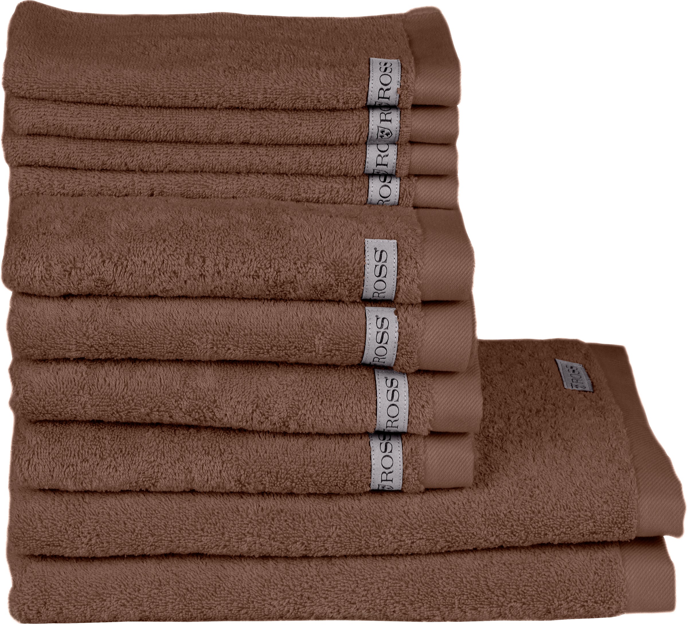 ROSS Handtuch Set "Sinfonie" Set Frottier beinhaltet Gästetücher, Handtücher und Badetücher