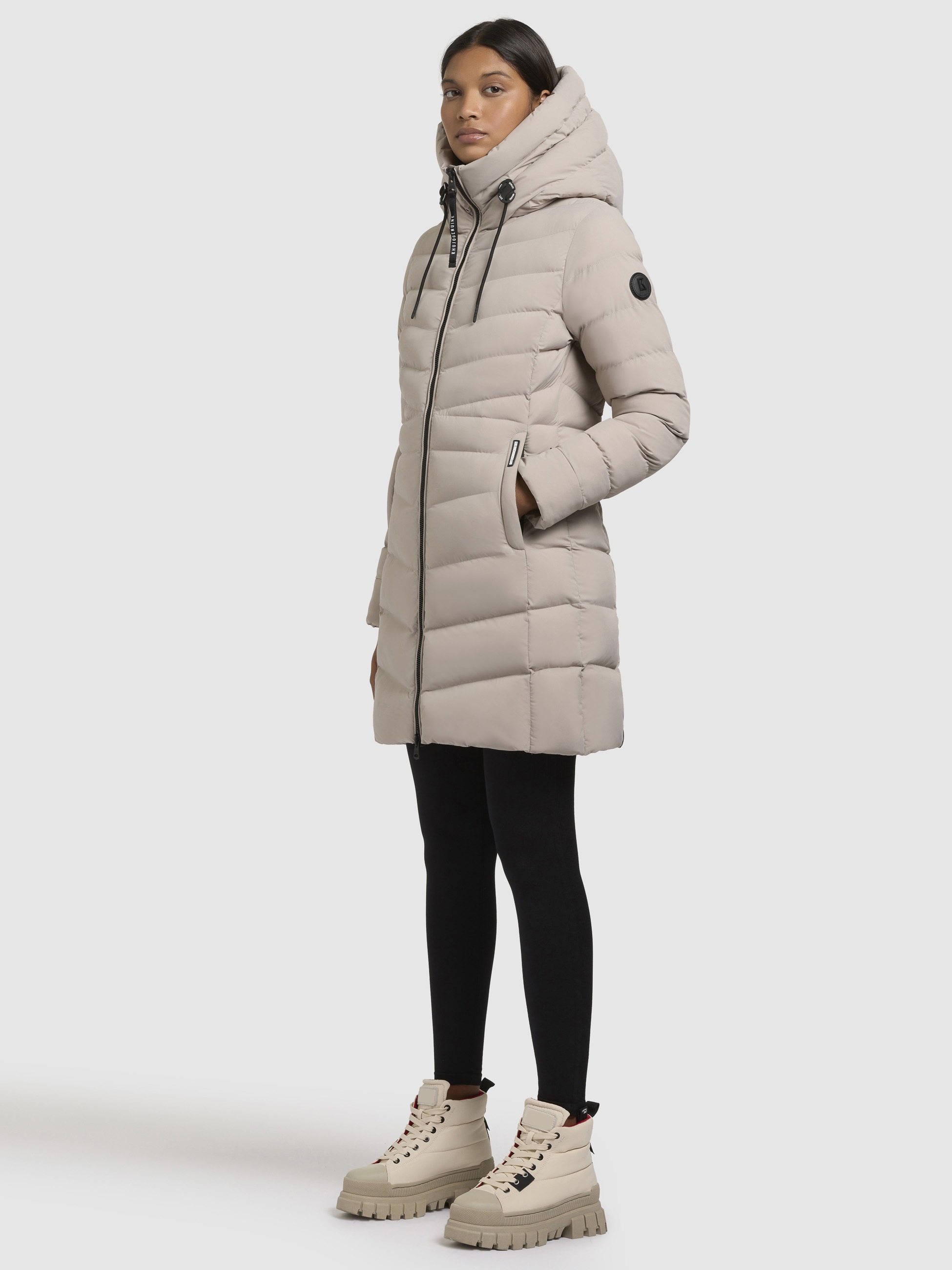 khujo Steppjacke »TUHANI4«, mit Kapuze