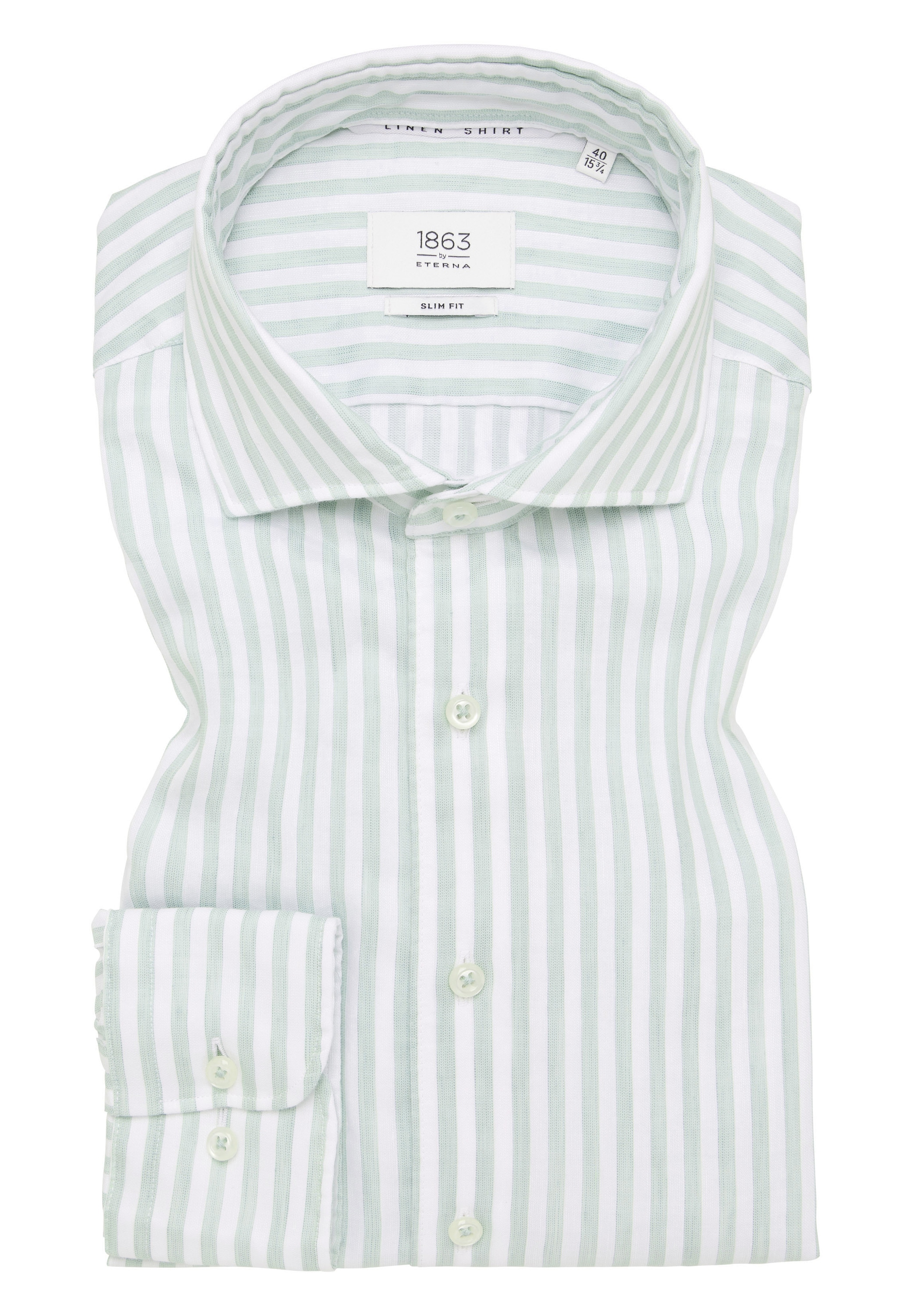 Eterna Langarmhemd »SLIM FIT«, EASY IRON (bügelleicht)