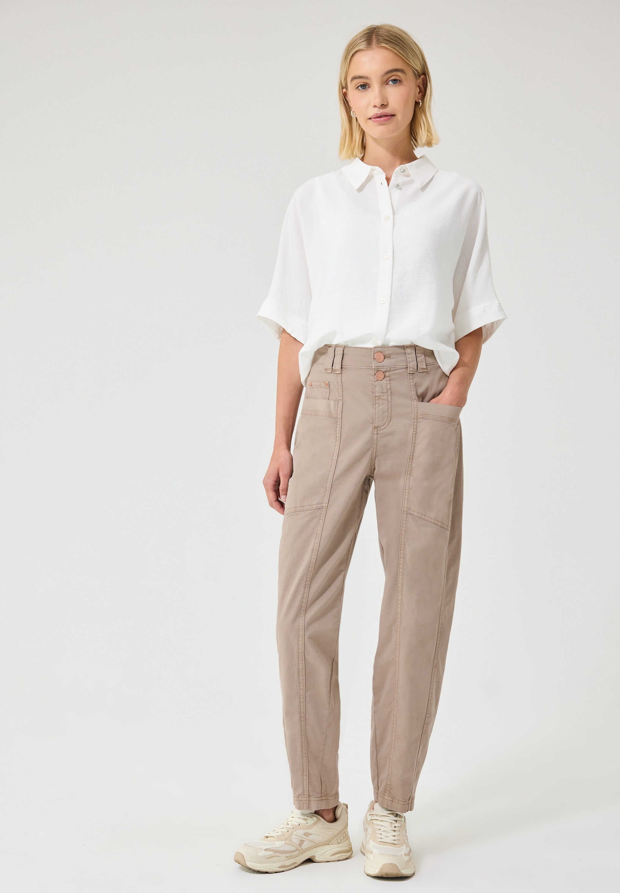 STREET ONE STUDIO Stoffhose  im Loose Fit