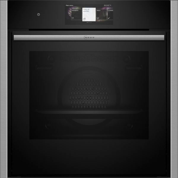 NEFF Einbaubackofen N 90 "B64CT73N0", mit Teleskopauszug nachrüstbar, Hydrolyse, AirFry-Funktion