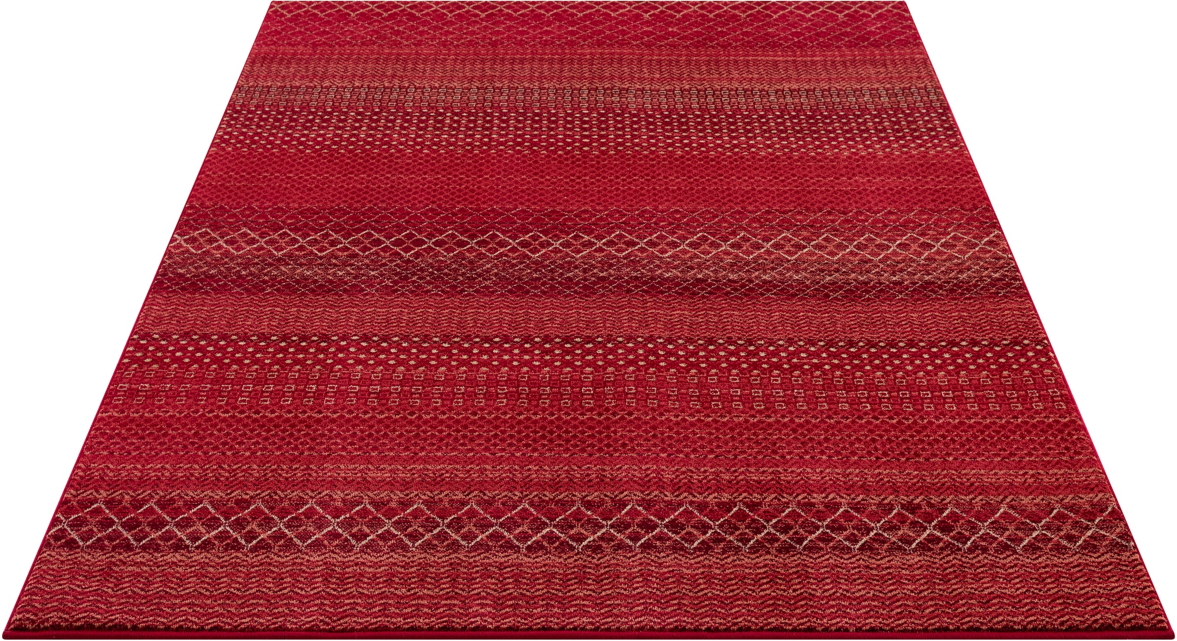 Teppich Boho-Look, BAUR »Wisconsin«, Design Berber-Optik, | Timbers Rauten- rechteckig,