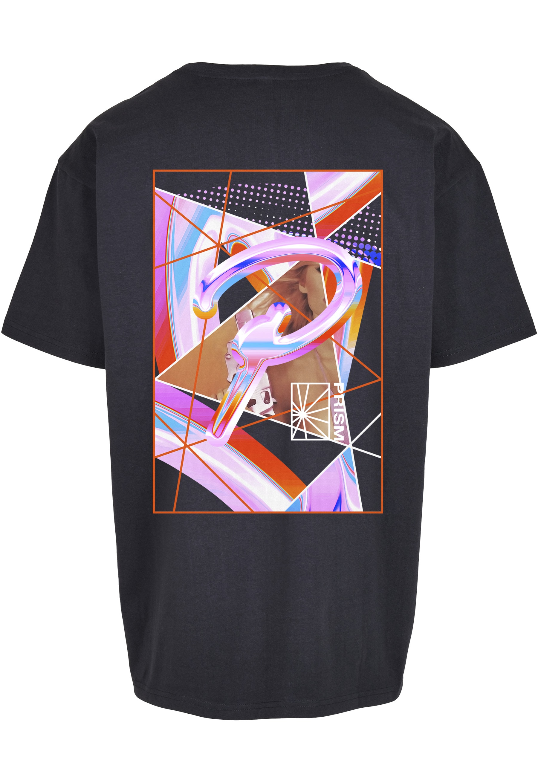 Upscale by Mister Tee Kurzarmshirt »Upscale by Mister Tee Herren Prisma Oversize Tee« 1 Stk.