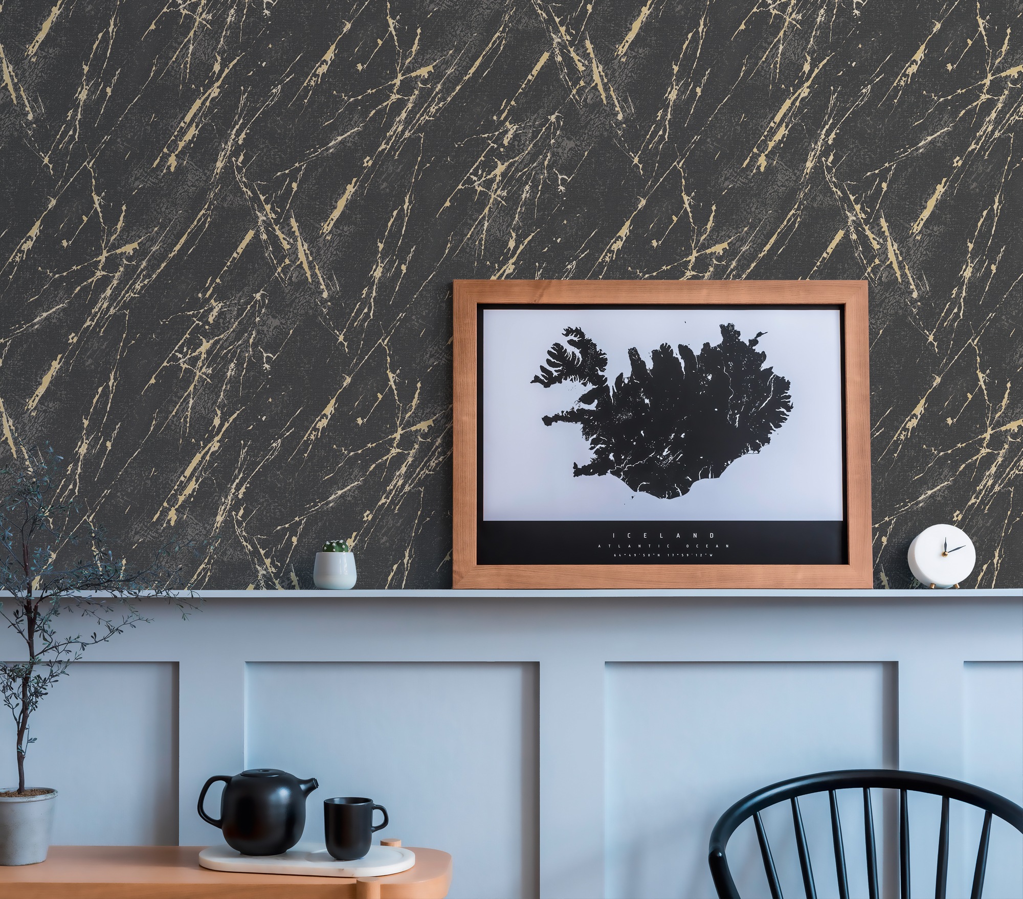 A.S. Création Vliestapete »Casual Living Marmor-Tapete Mustertapete Stein-Optik Steinoptik« leicht glänzend strukturiert Vliestapete Marmor für Schlafzimmer Küche Wohnzimmer Marmoroptik Flur