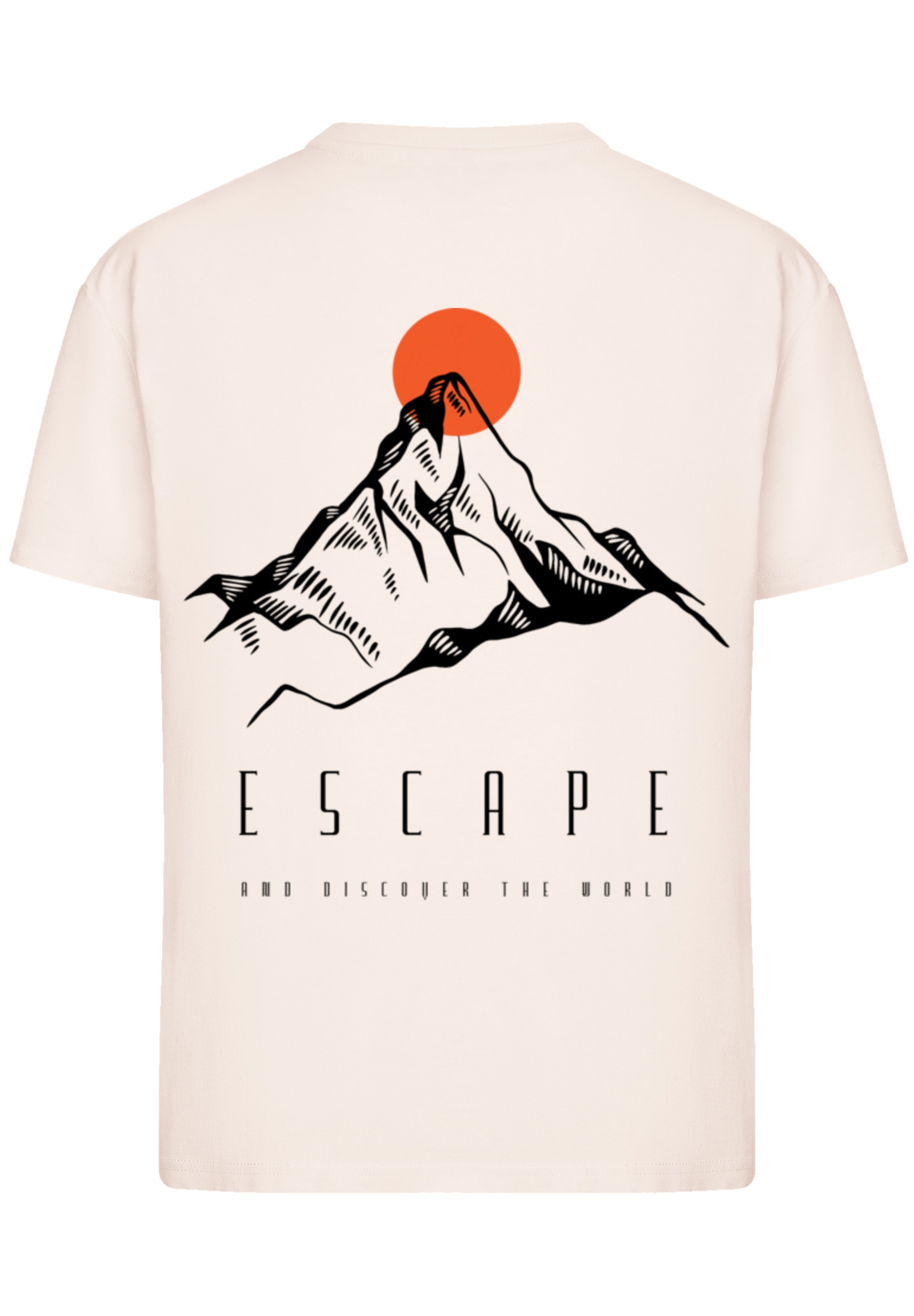 F4NT4STIC T-Shirt »Escape Discover the World Mountain«, Premium Qualität, ESCAPE Collection