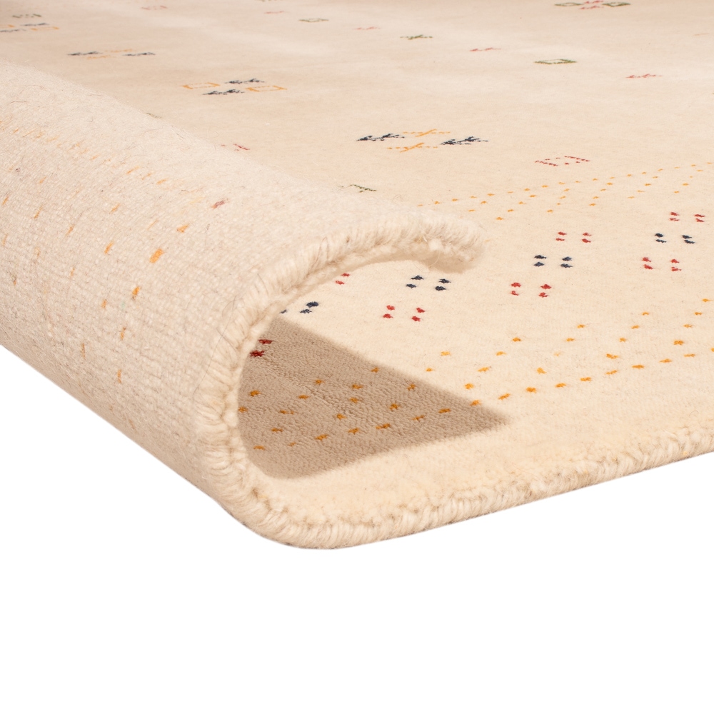 morgenland Wollteppich »LuxeWeave - Gabbeh Teppich - Loribaft Softy«, rechteckig, 1,2 mm Höhe, Sehr weicher Flor