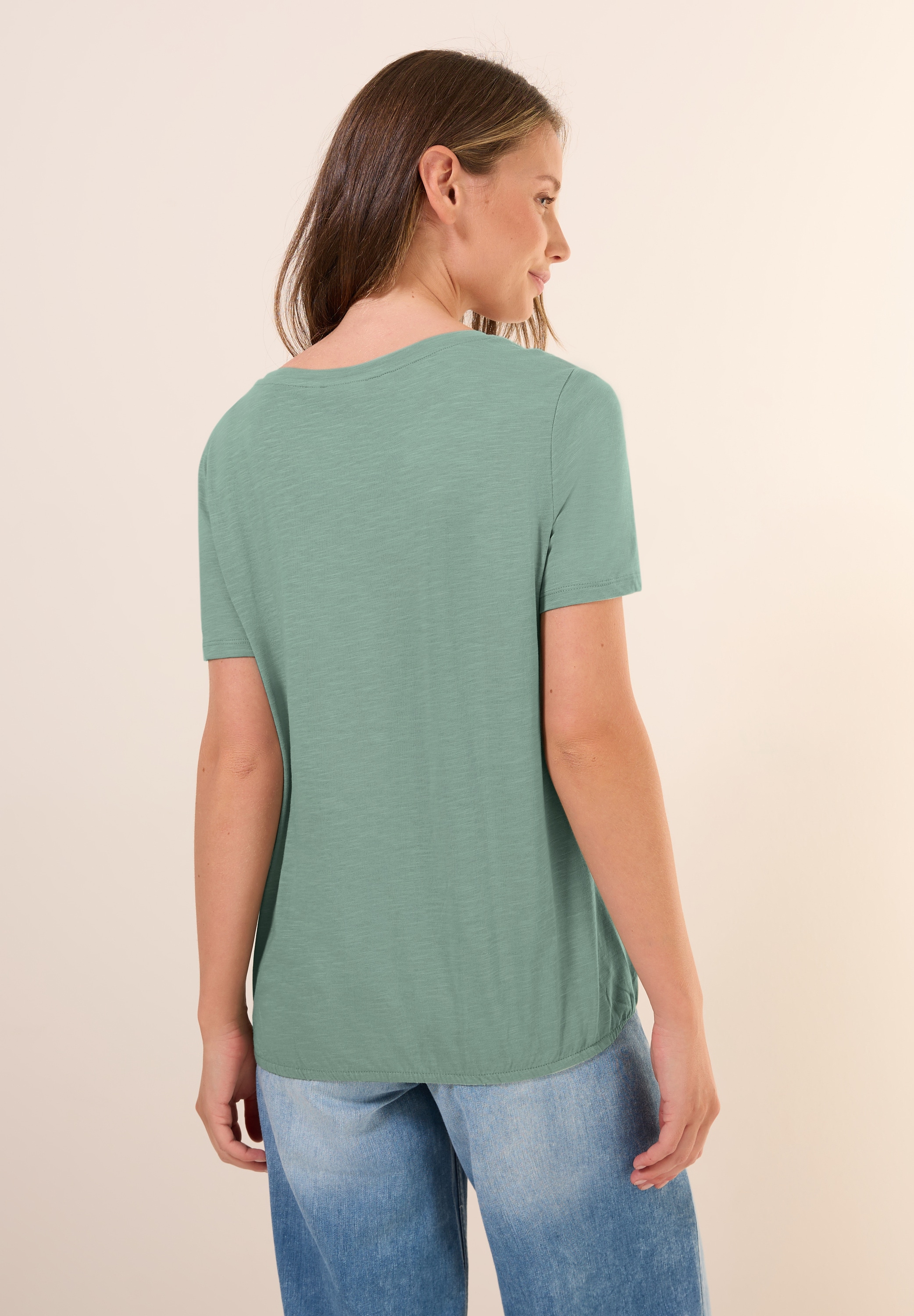 Cecil T-Shirt, aus reiner Baumwolle