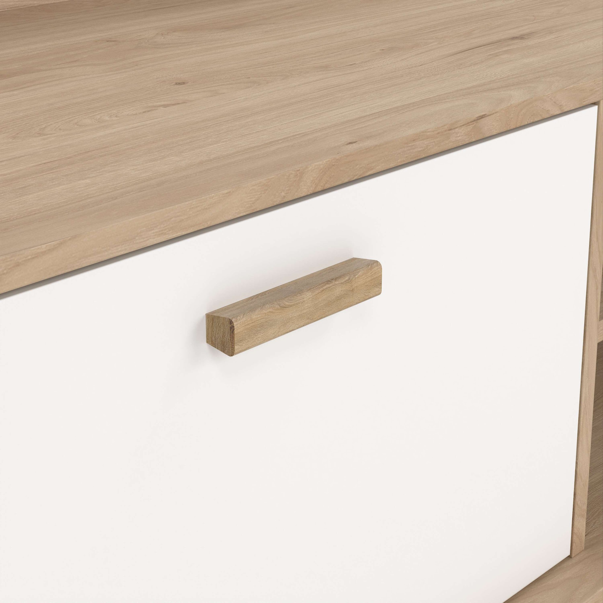 andas Lowboard »Ikast TV-Möbel, Sideboard, TV-Unit, Fernsehschrank, TV-Element«, TV-Kommode, 1 Tür, 2 Schubladen, Breite 182 cm, Höhe 61,6 cm