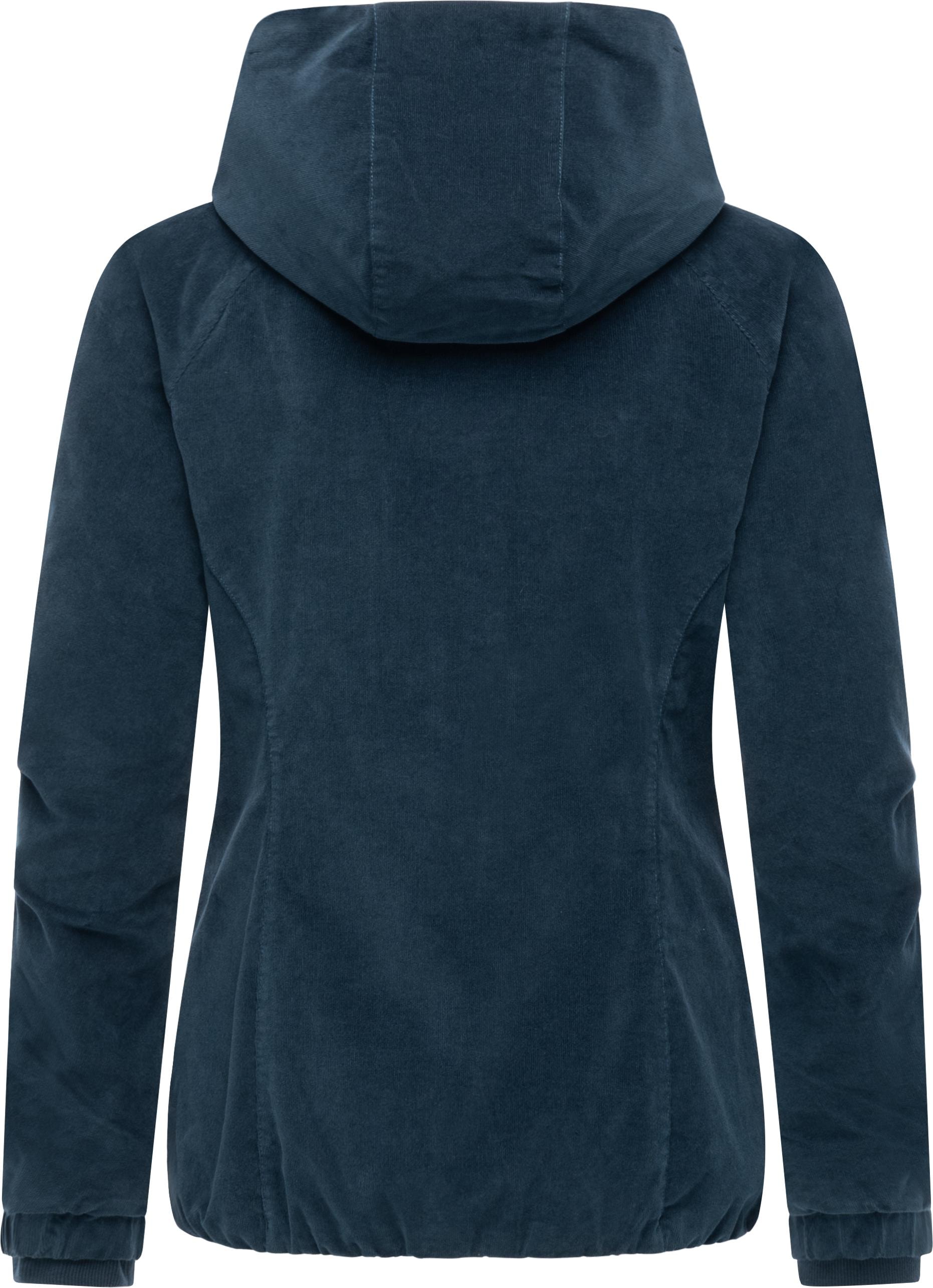 Ragwear Bomberjacke »Dizzie Cordy YOUMODO« mit Kapuze Cordjacke mit verstellbarer Kapuze