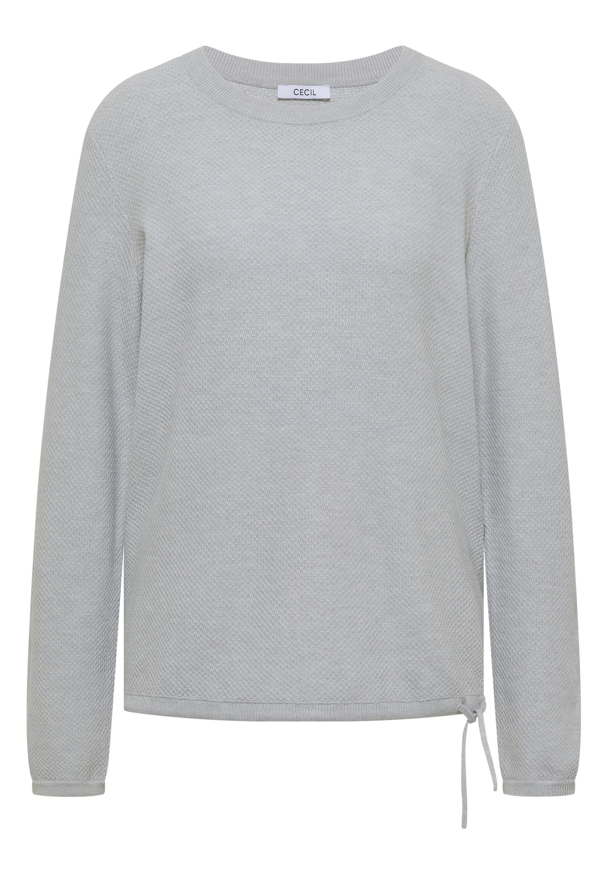 Cecil Strickpullover Elastiksaum und Tunnelzug