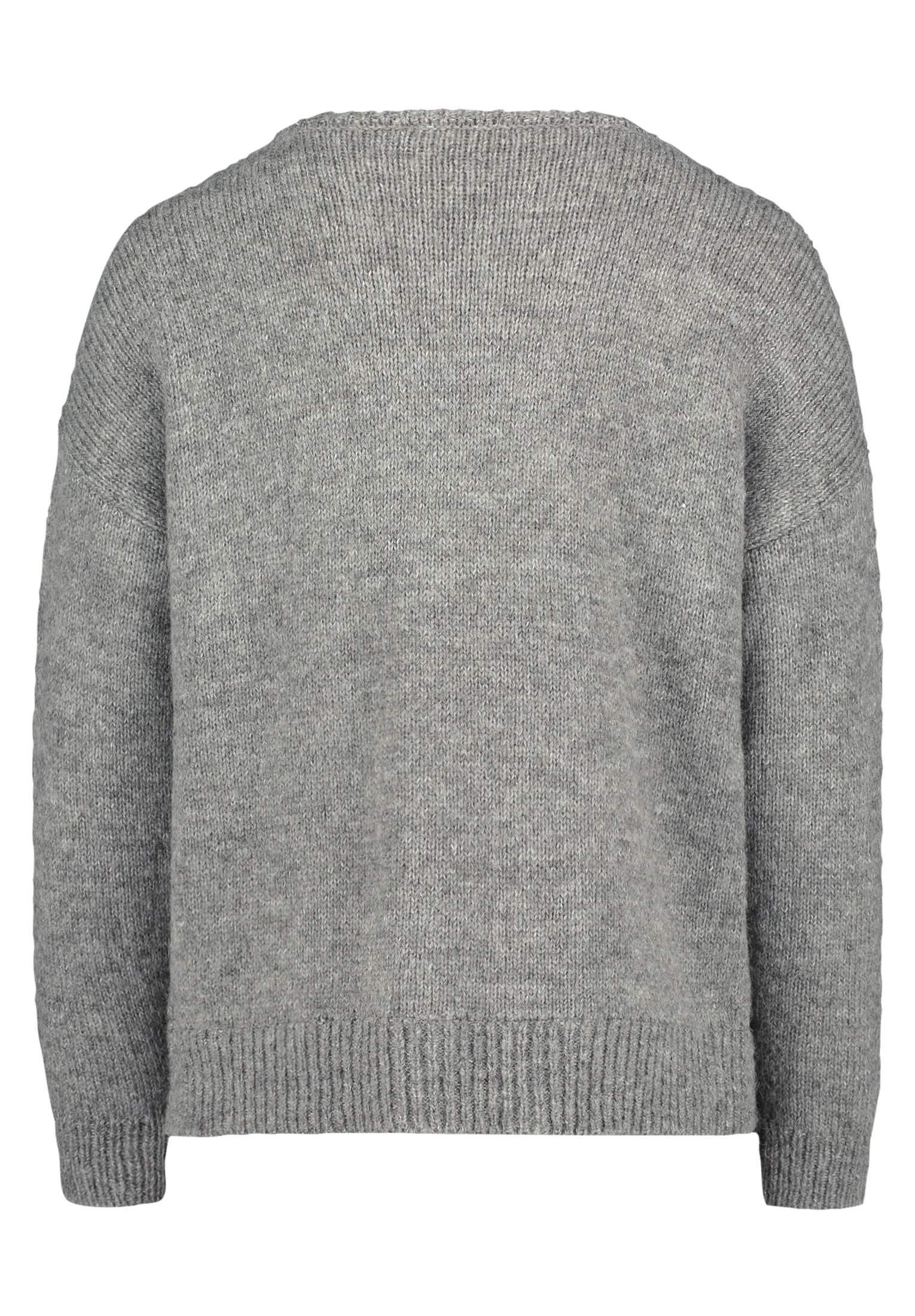 Cartoon Strickpullover »Cartoon Strickpullover mit Rundhalsausschnitt«, (1 tlg.), Rüschen