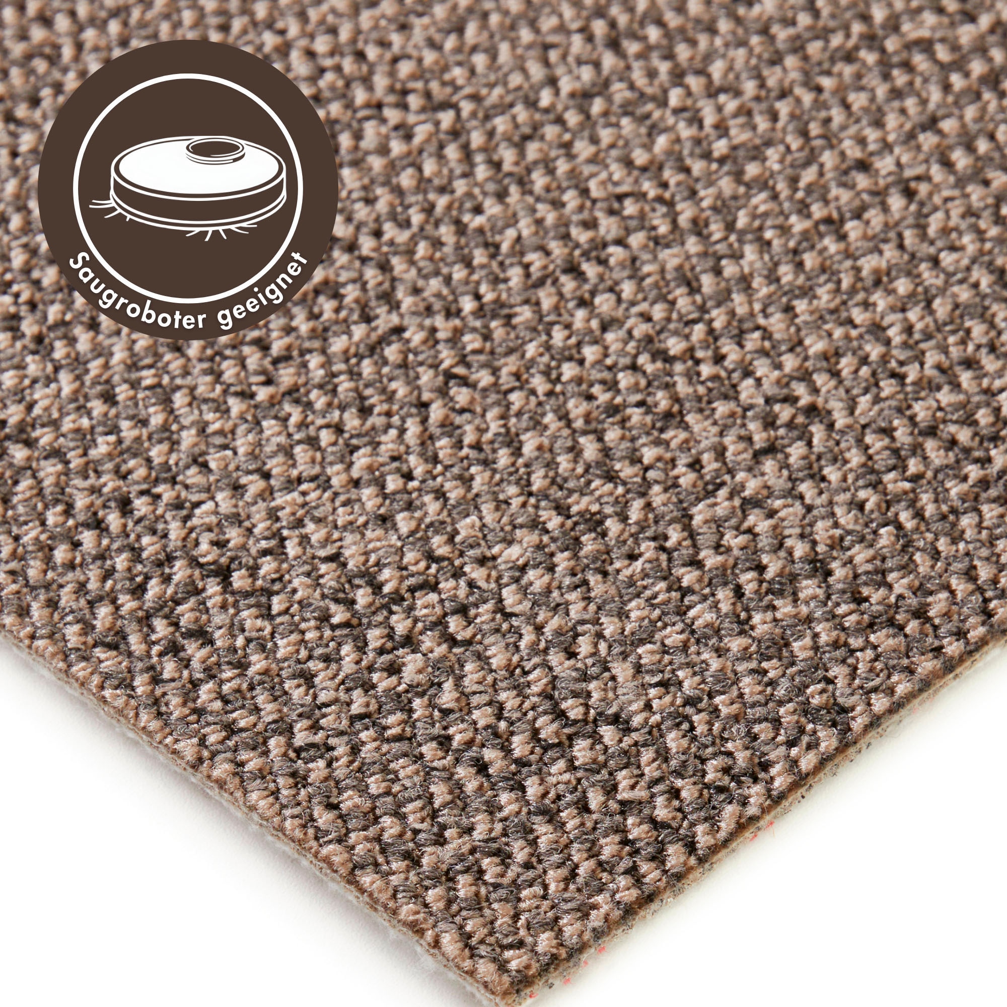 Andiamo Teppichboden »Tulsa, Schlinge, Made in Belgium«, rechteckig, 6 mm Höhe, meliert, Breite 400 cm oder 500 cm, strapazierfähig & pflegeleicht