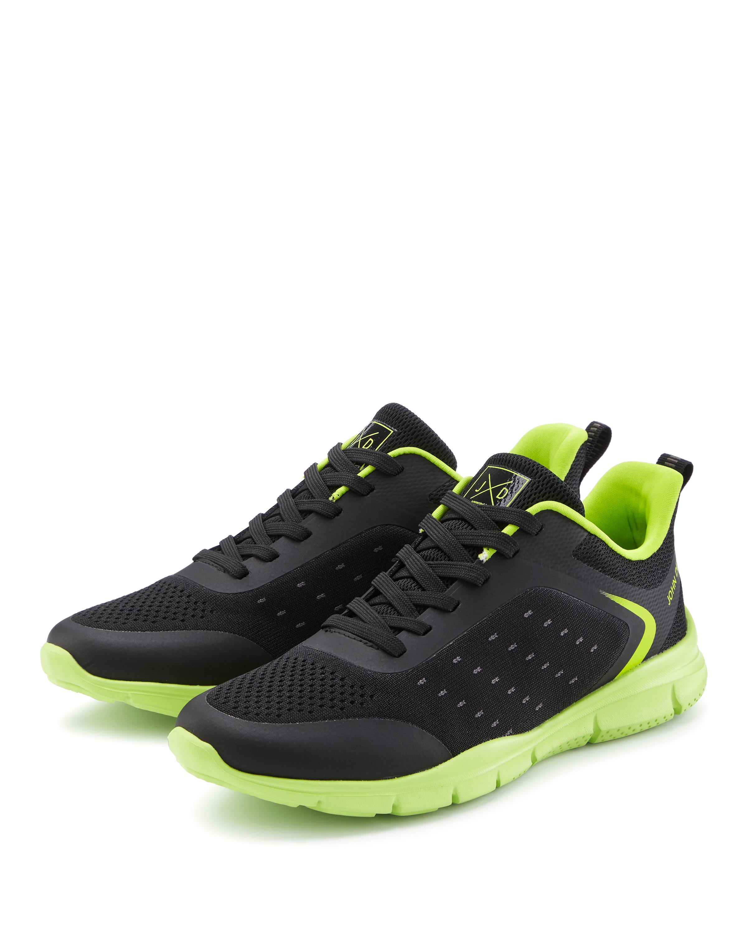 John Devin Sneaker "Schnürschuh, Freizeitschuhe, Schnürhalbschuhe, Halbschuh, Turnschuh" im sportiven Look mit farbiger und flexibler Sohle VEGAN