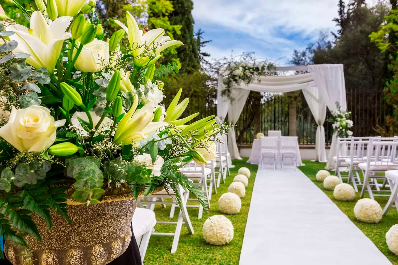 Primaflor Podium Runner White 100x3000cm 3