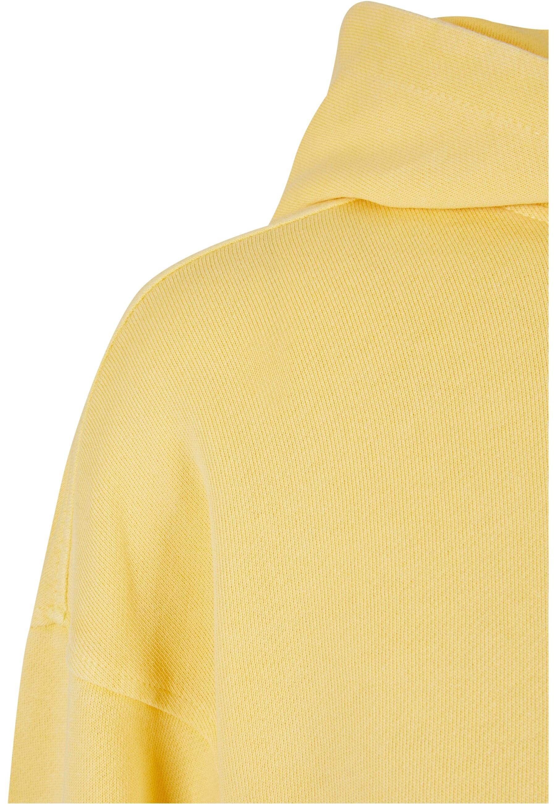 URBAN CLASSICS Kapuzenpullover »Urban Classics Damen Ladies Short Flower Embroidery Terry Hoody«, (1 tlg.)