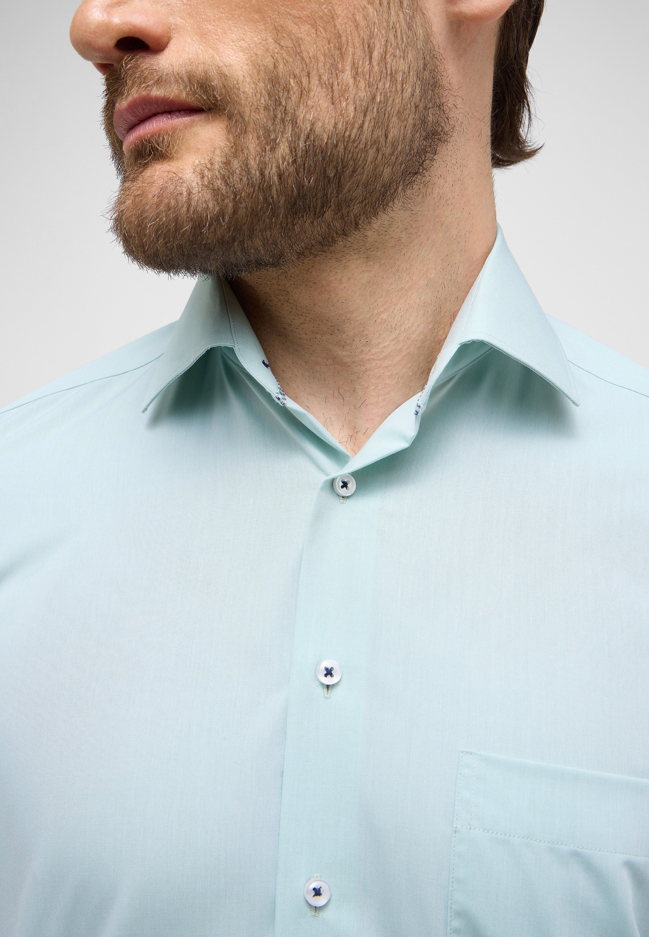 Eterna Langarmhemd »COMFORT FIT«, NON IRON (bügelfrei)